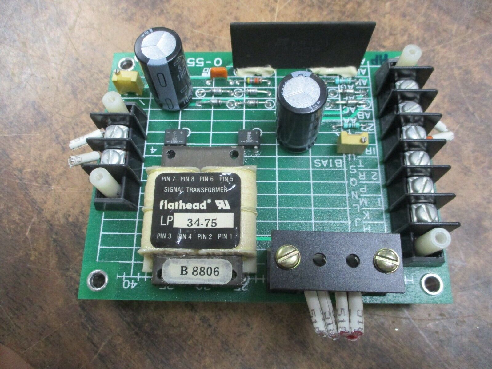 Reliance Current Voltage Board 0-55325-8 Used