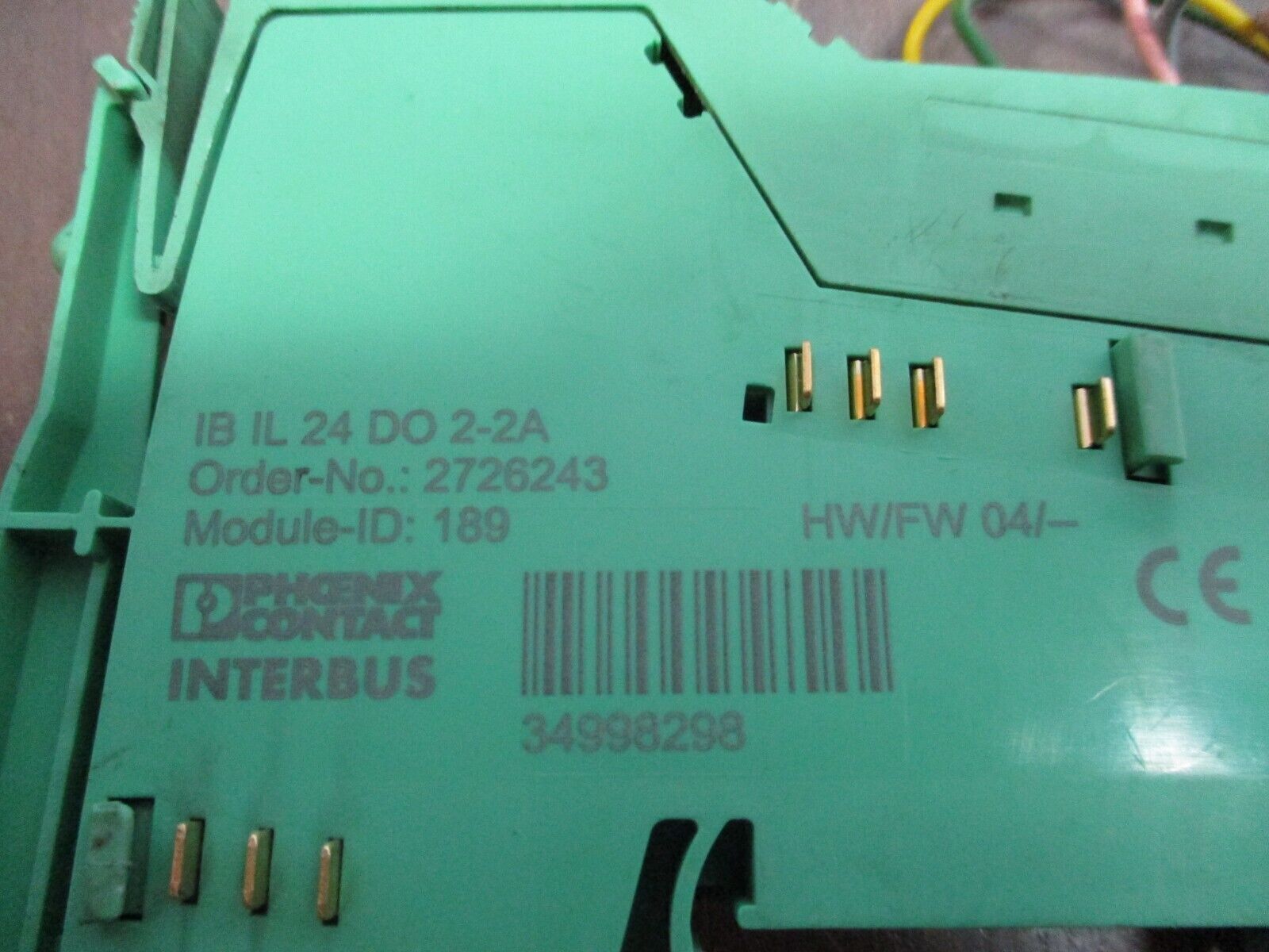 Phoenix Contact Interbus Inline Digital Output Terminal 2726243 IBIL24DO 2-2A