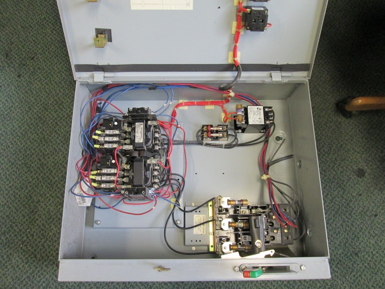 GE Fusible Two Speed Combination CR311K1822PABTTJ 120V Coil Size 1 Nema 1 Enc.