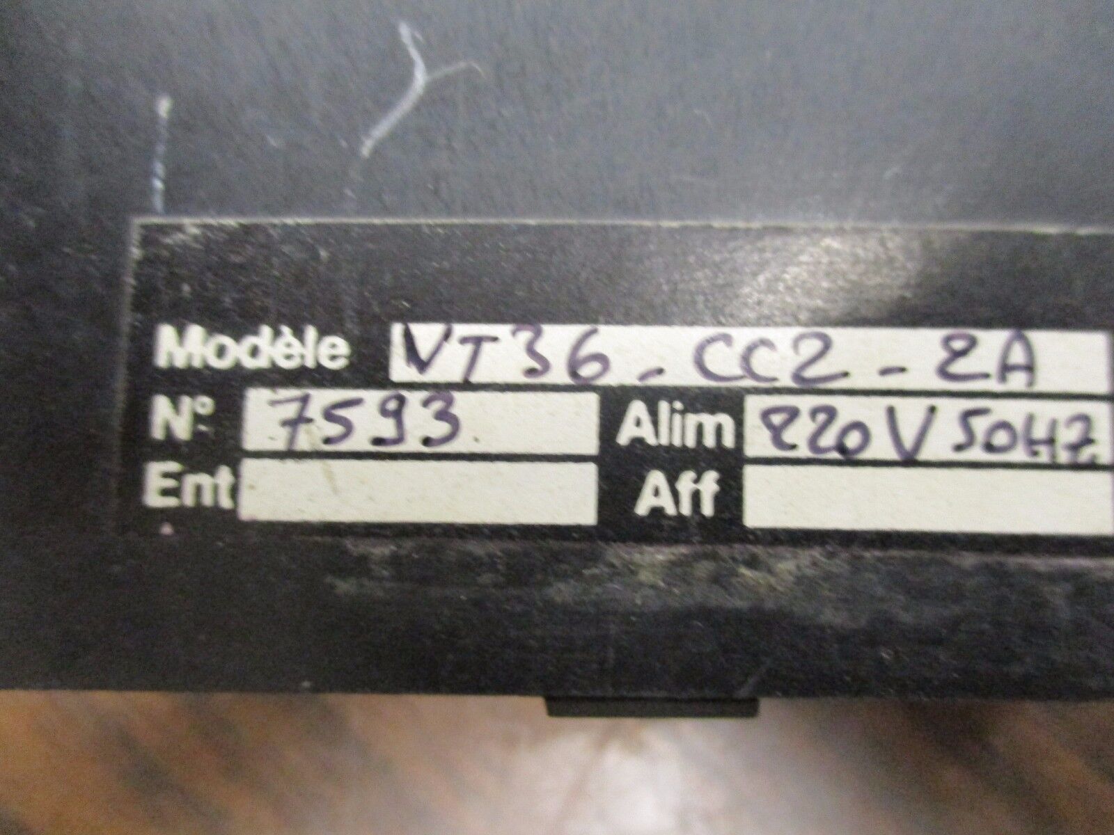 Apuissance 3 Digital Indicator VT36-CC2-2A 220V@50Hz 4-Digit Used