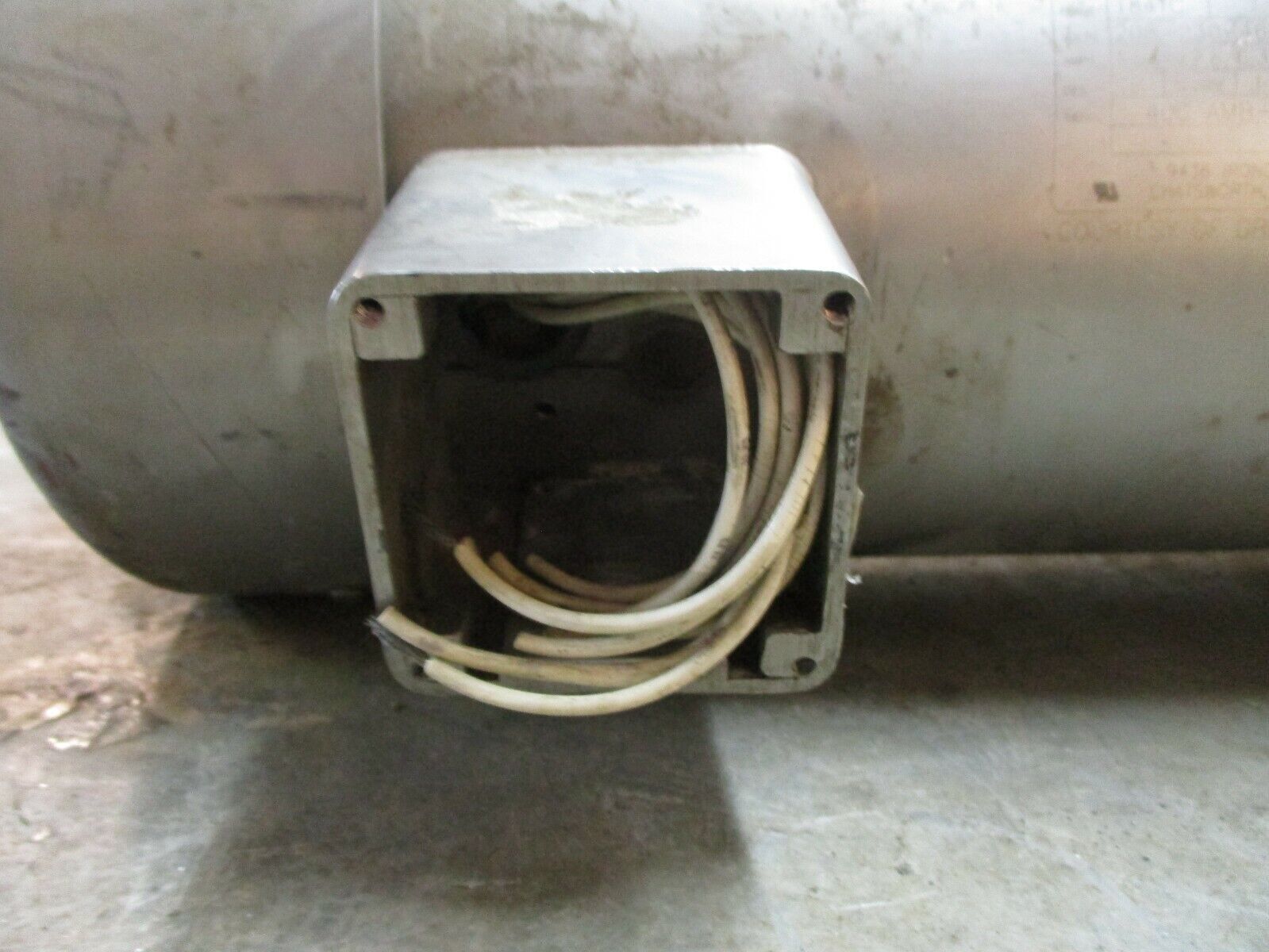 Stainless Motors, Inc. Stainless Steel AC Motor FG2DN4BBW 5HP 1800RPM 3Ph Used