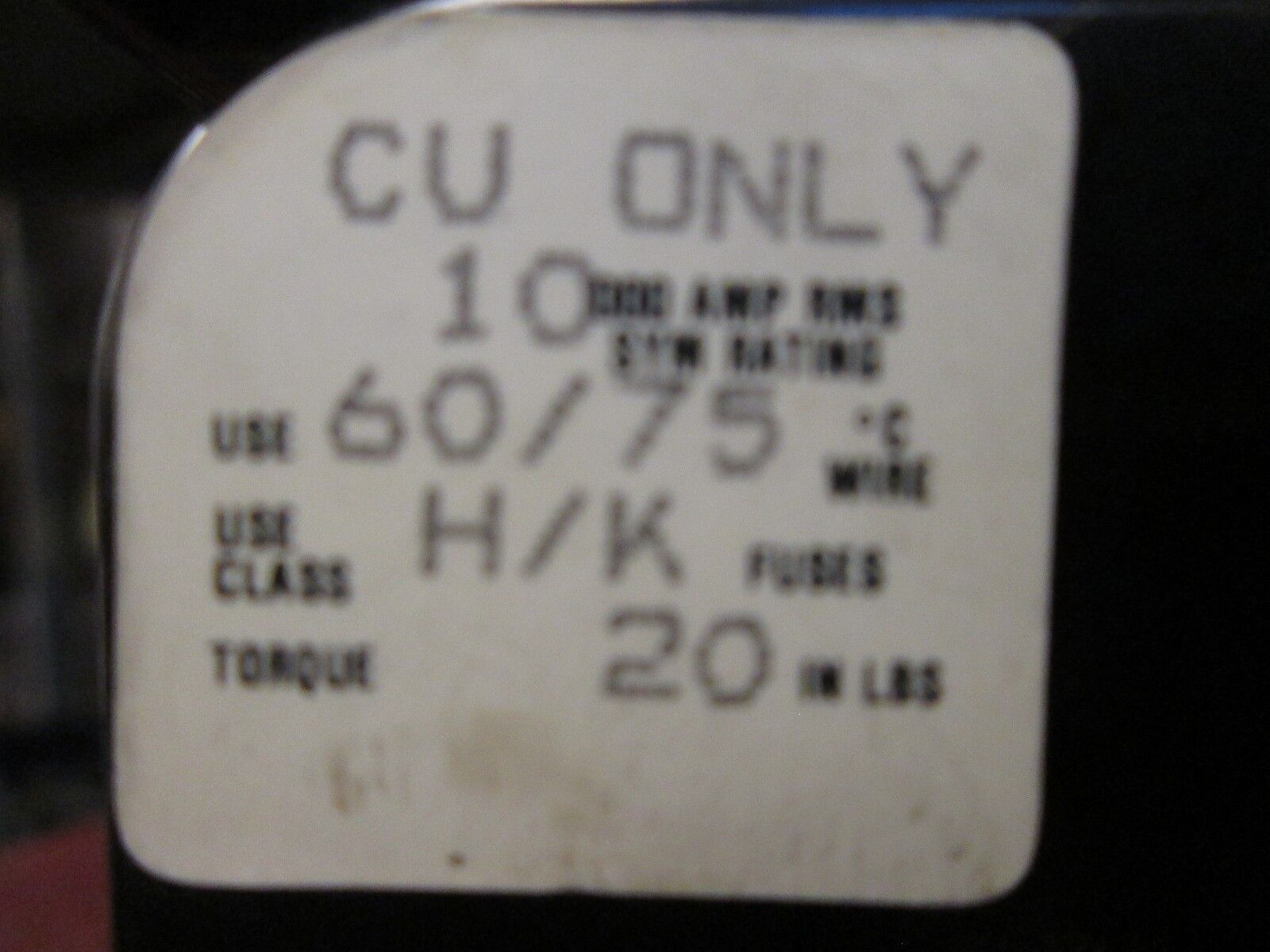 Gould Fuse Block 60323 30A 600V 3P *Lot of 3* Used