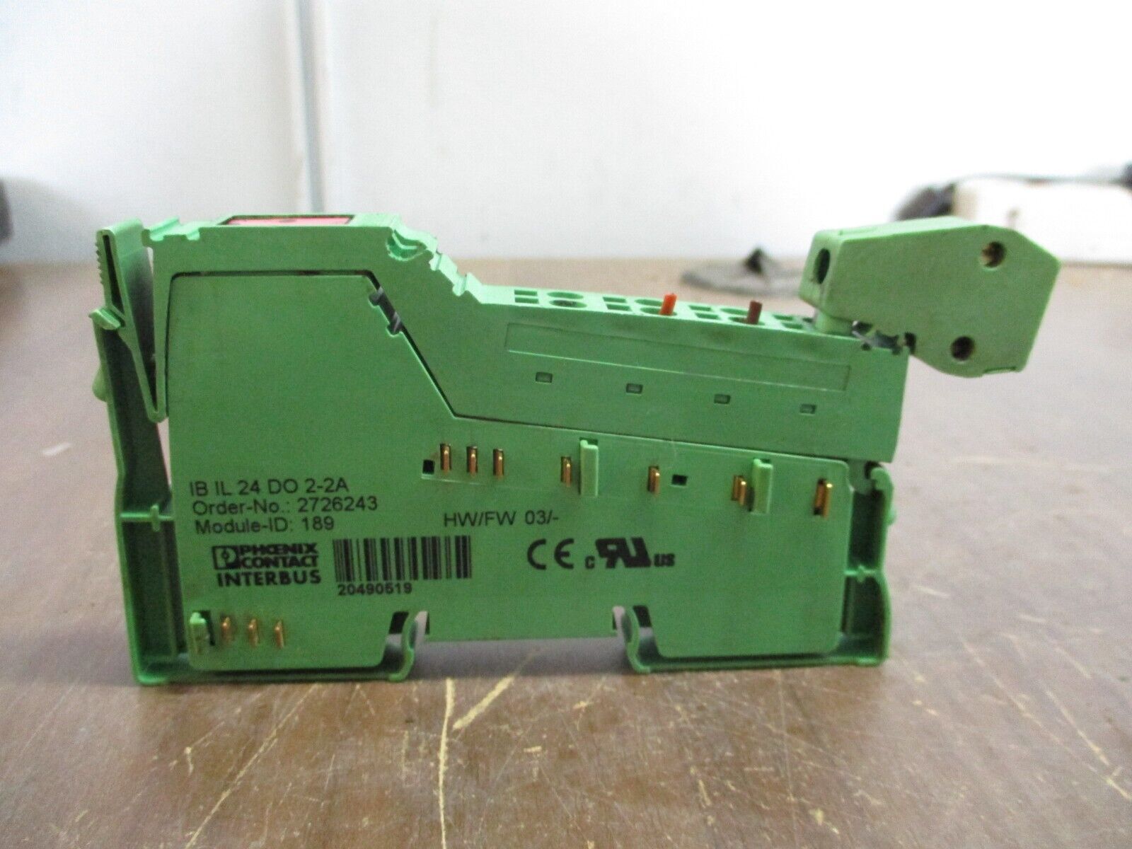 Phoenix Contact Interbus Inline Digital Output Terminal 2726243 IBIL24DO 2-2A