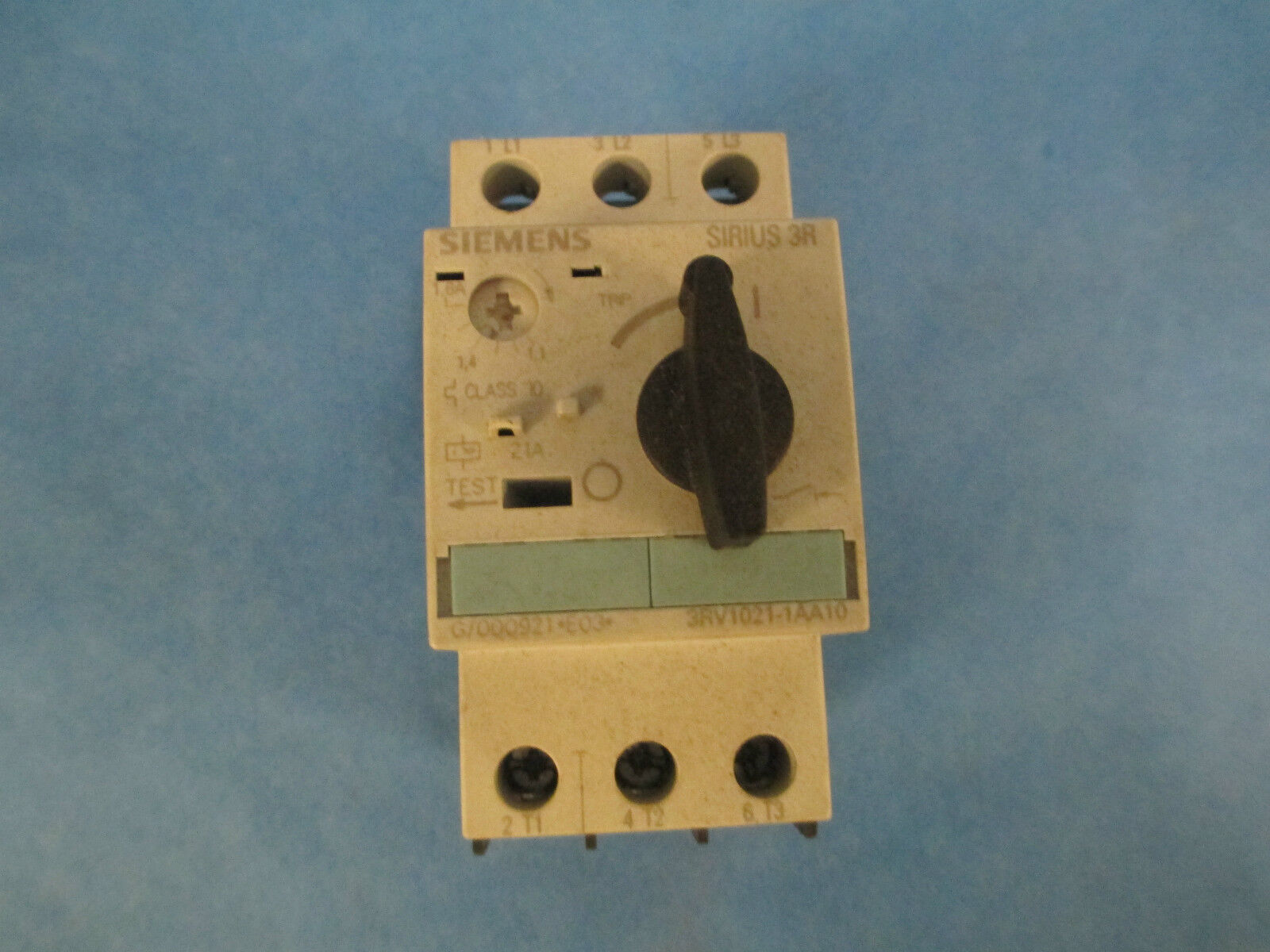 Siemens Sirius 3R Overlod 3RV1021-1AA10, 1.1-1.6A