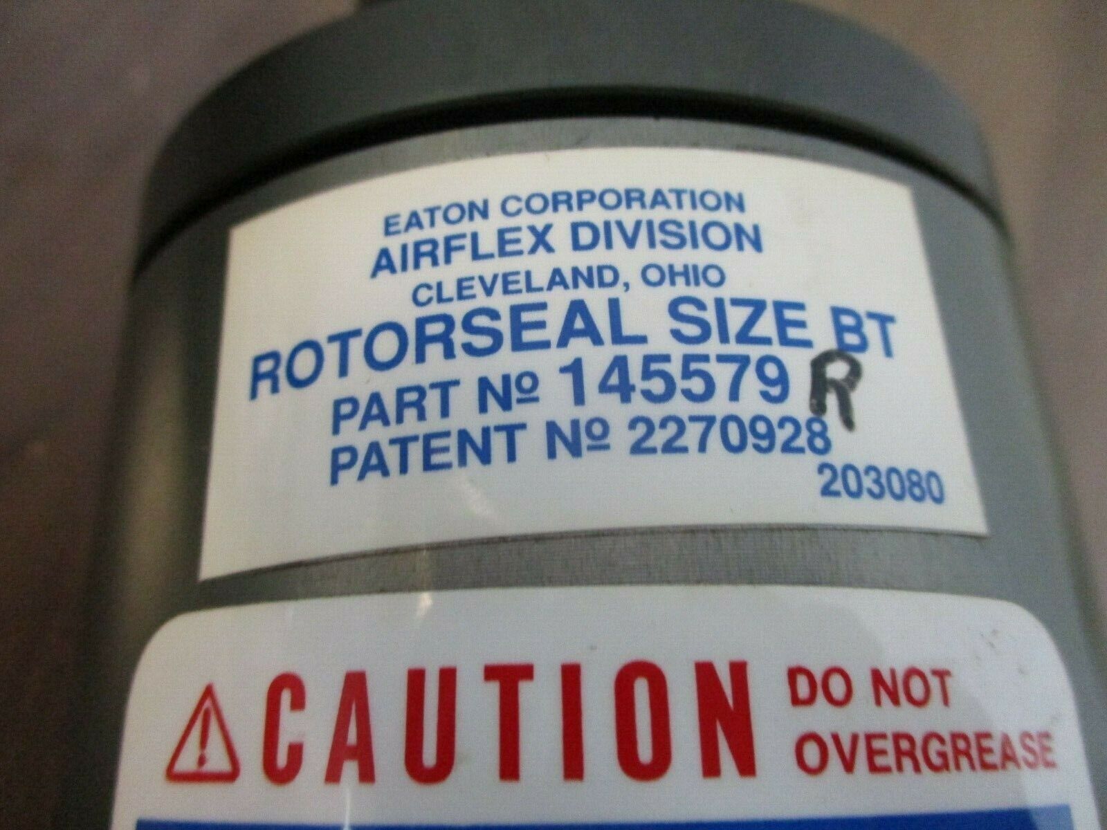 Eaton AirFlex Size BT Rotorseal 145579R Used