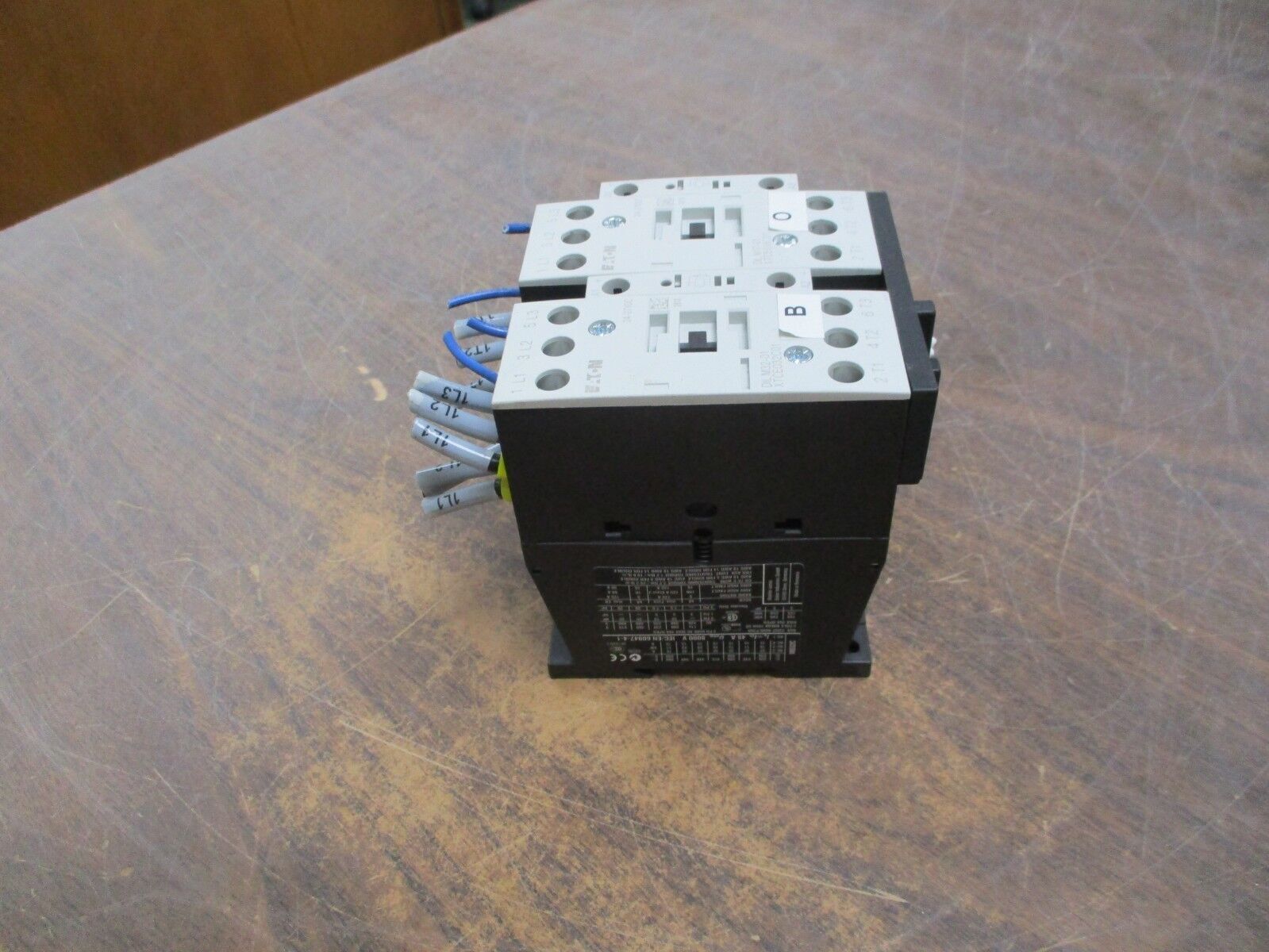 Eaton 2 Speed Contactor DIL M32-01 XTCE032C01 / DIL M17-01 XTCE018C01 600V Used