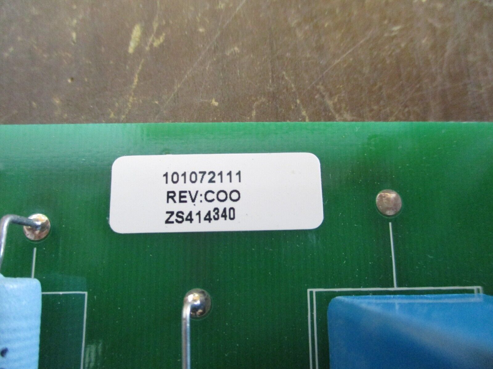 Static Switch Snubber Board 101072111 Rev. C00 Used