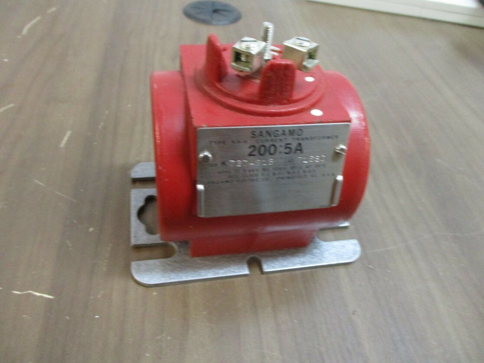 Sangamo Type KH-6 Current Transformer 71680 Ratio 200:5A 600V 60Hz 10kv BIL Used