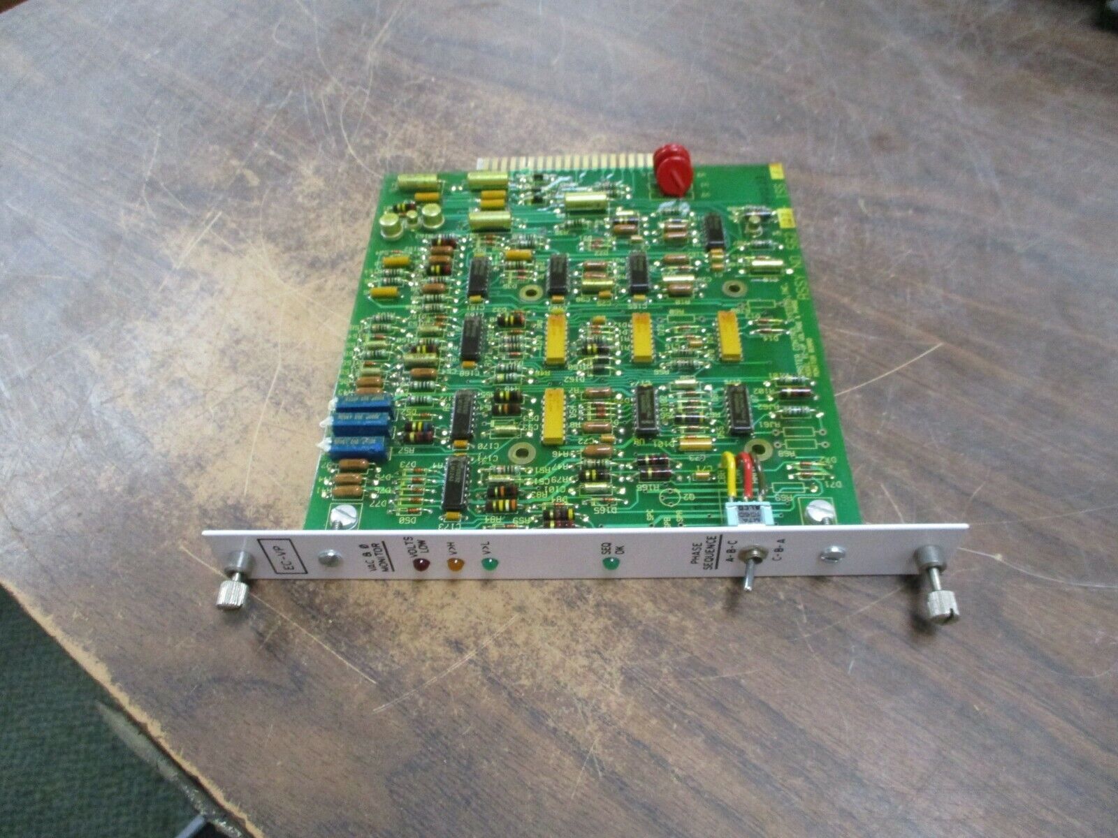 Master Control Systems Voltage & Phase Monitor Board EC-VP Used