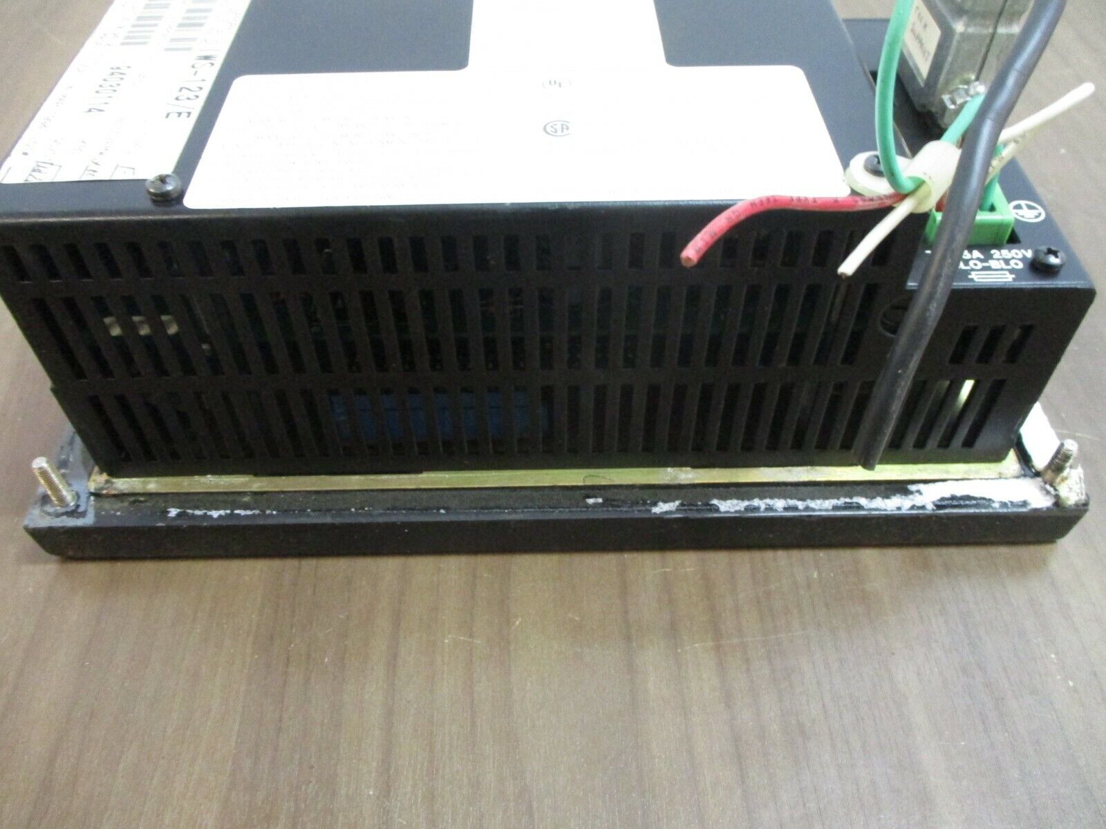 Nematron Industrial Workstation IWS-123/E Rev. F BIOS/FMW: 2.00, 90-250VAC/DC