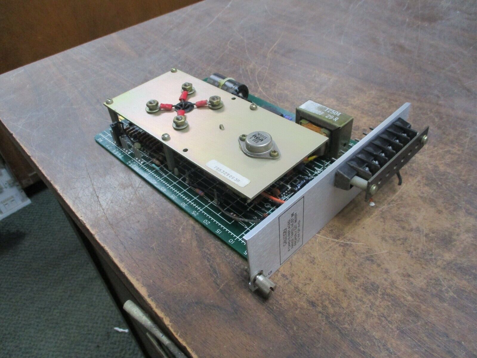Reliance CVTG Voltage Transducer Module 0-51831-6 Used