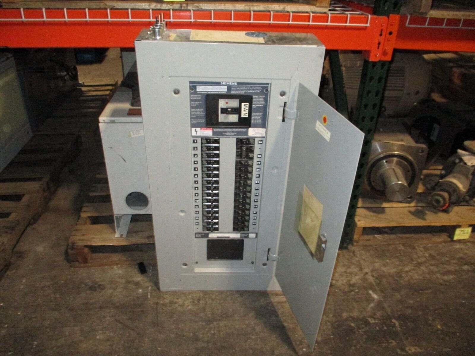 Siemens Main Breaker Circuit Breaker Panel S1C30E4100CTS 250A Max, 100A Main 3Ph