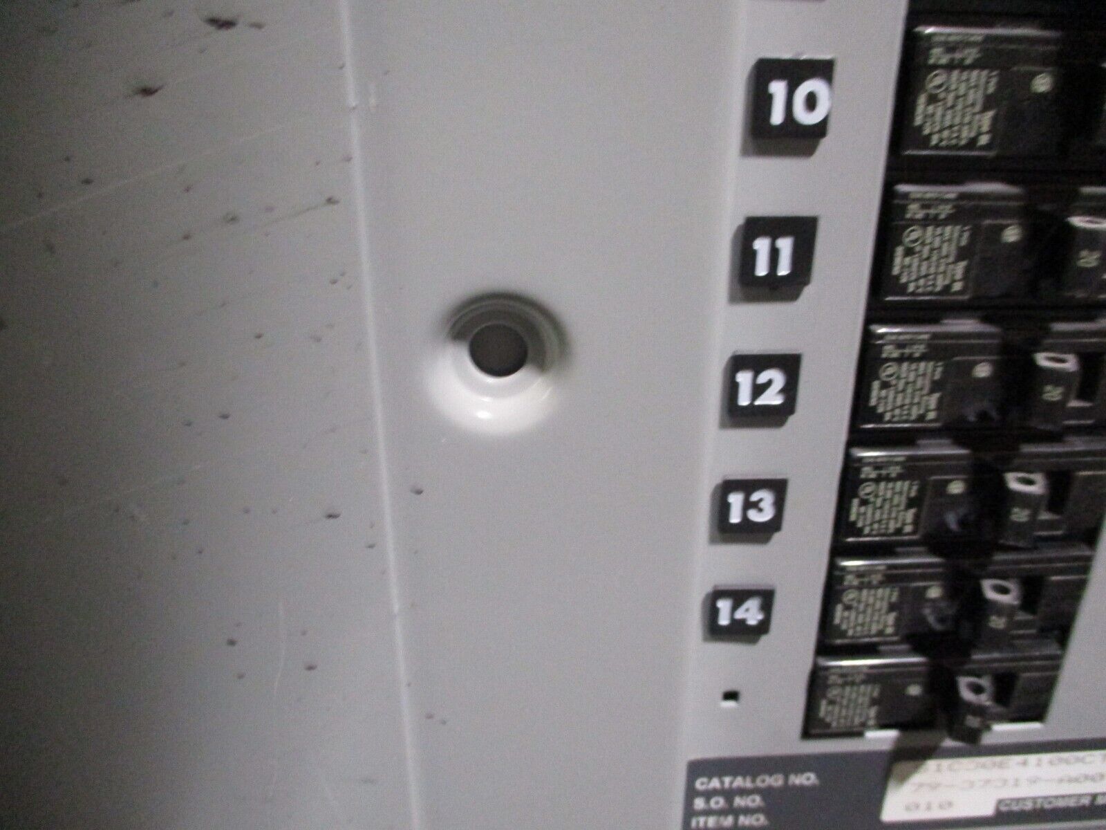 Siemens Main Breaker Circuit Breaker Panel S1C30E4100CTS 250A Max, 100A Main 3Ph