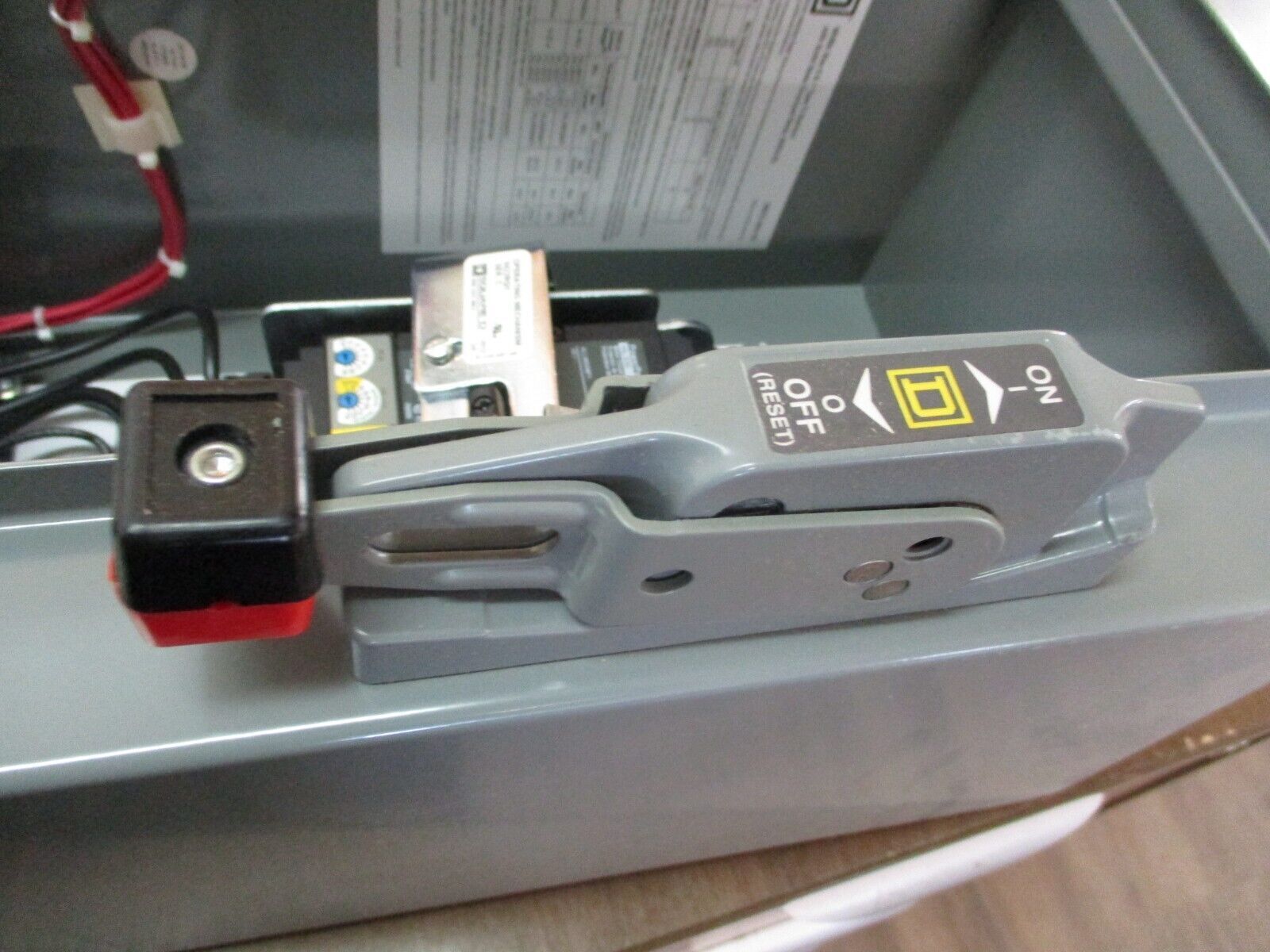 Square D Nema 12/3R Size 0 Breaker Combination 8539SBA53V81CFF4H309P1TX11 Ser. K
