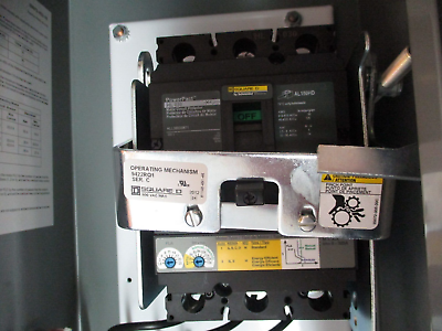 Square D Nema 12/3R Size 0 Breaker Combination 8539SBA53V81CFF4H309P1TX11 Ser. K