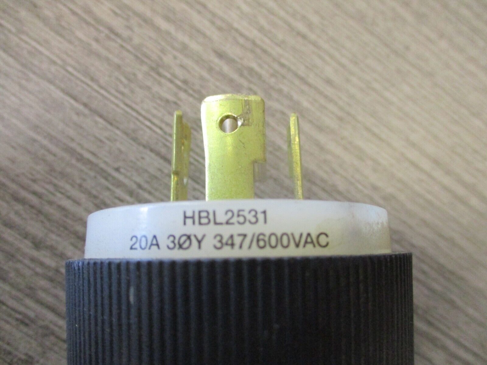 Hubbell Plug & Recepare set HBL2531/HBL2536 used