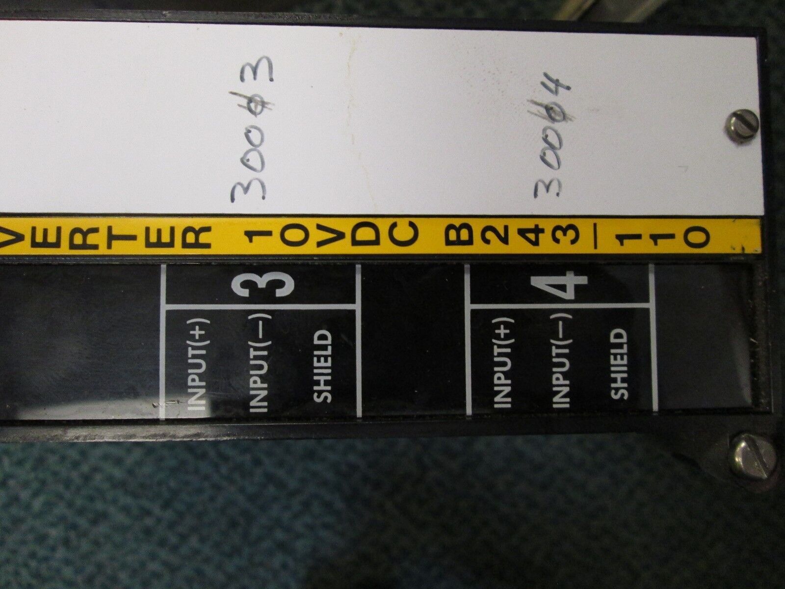 Modicon A/D Converter 10 VDC B243-110 Used