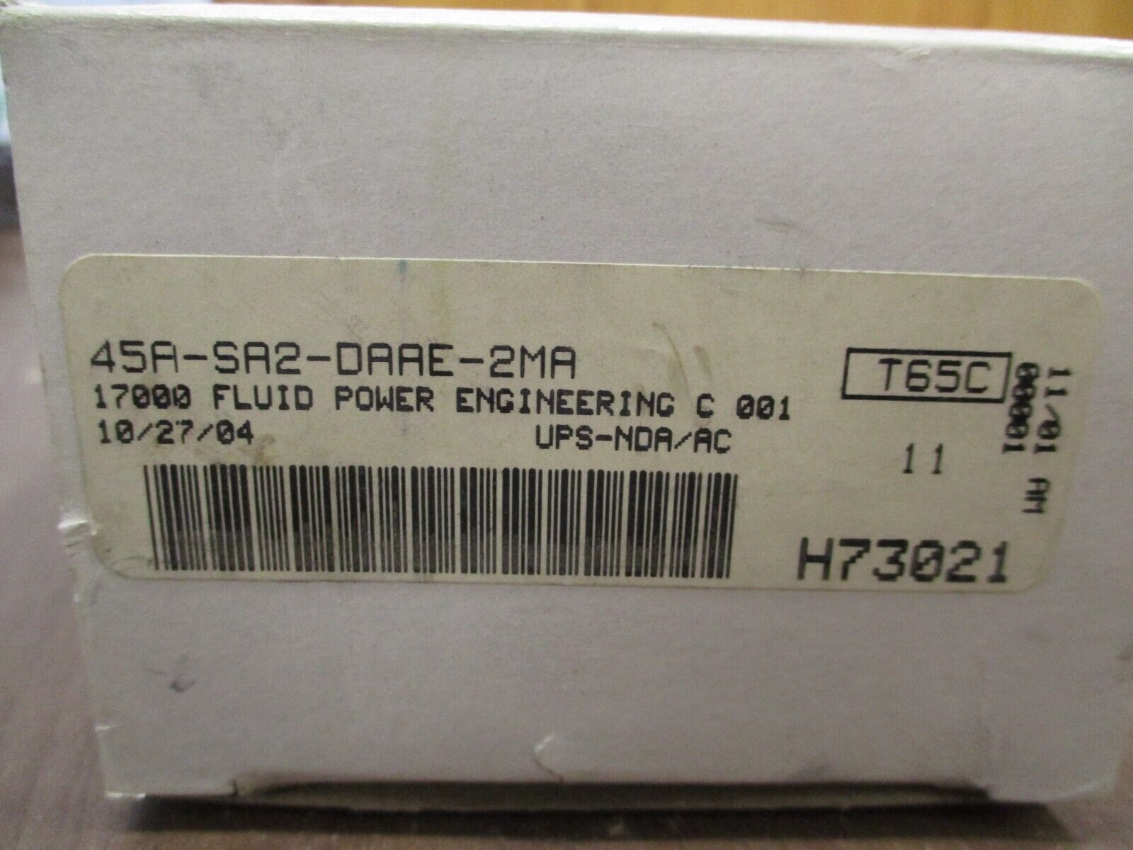 MAC Solenoid Valve 45A-SA2-DAAE-2MA 110-120V New Surplus