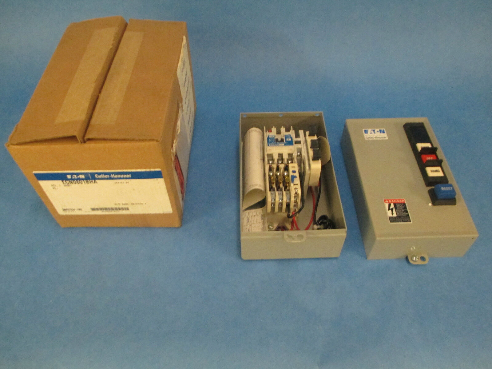 Cutler-Hammer Starter Enclosure ECN0801BHA Size 0 New Surplus