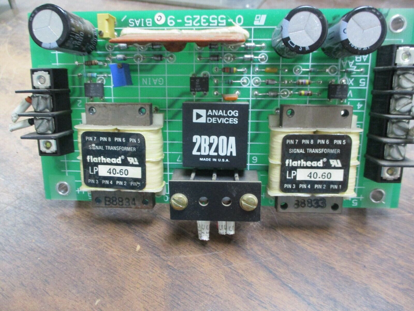 Reliance Voltage to Isolation Board 0-55325-9 Used