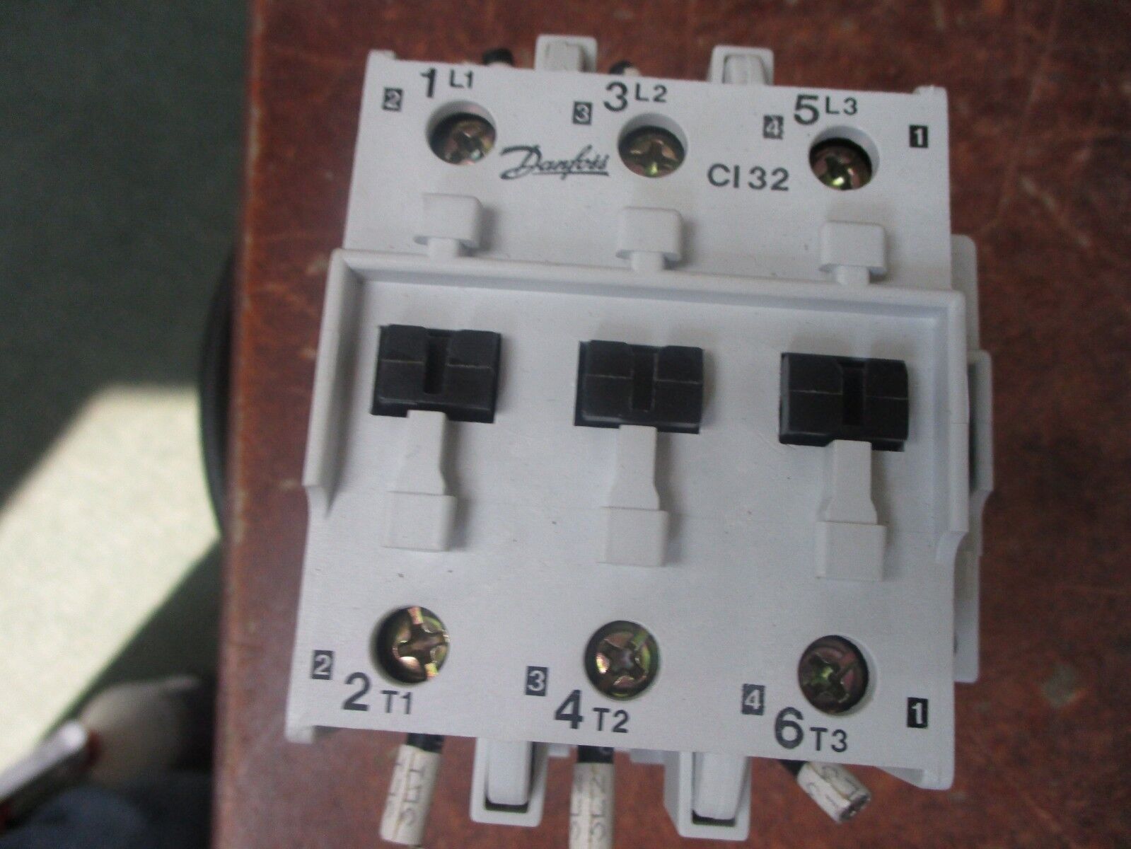 Danfoss Contactor CI 32 110V Coil 70A 600V Used