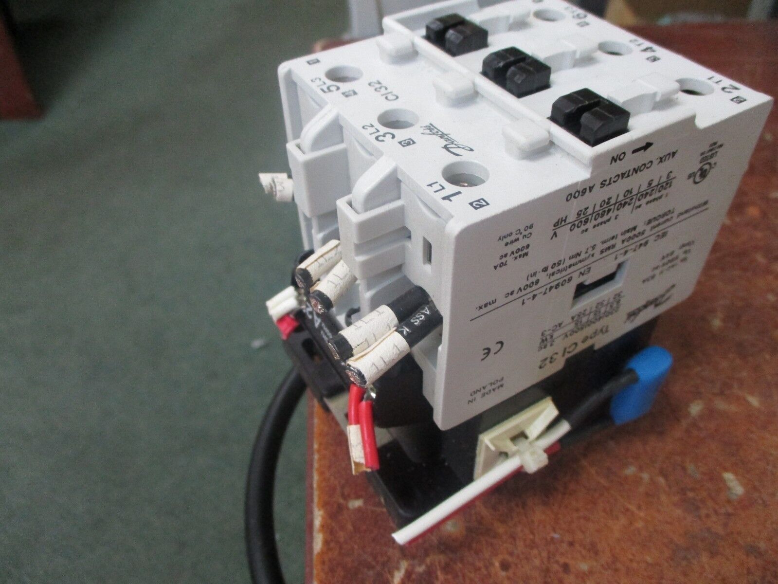 Danfoss Contactor CI 32 110V Coil 70A 600V Used