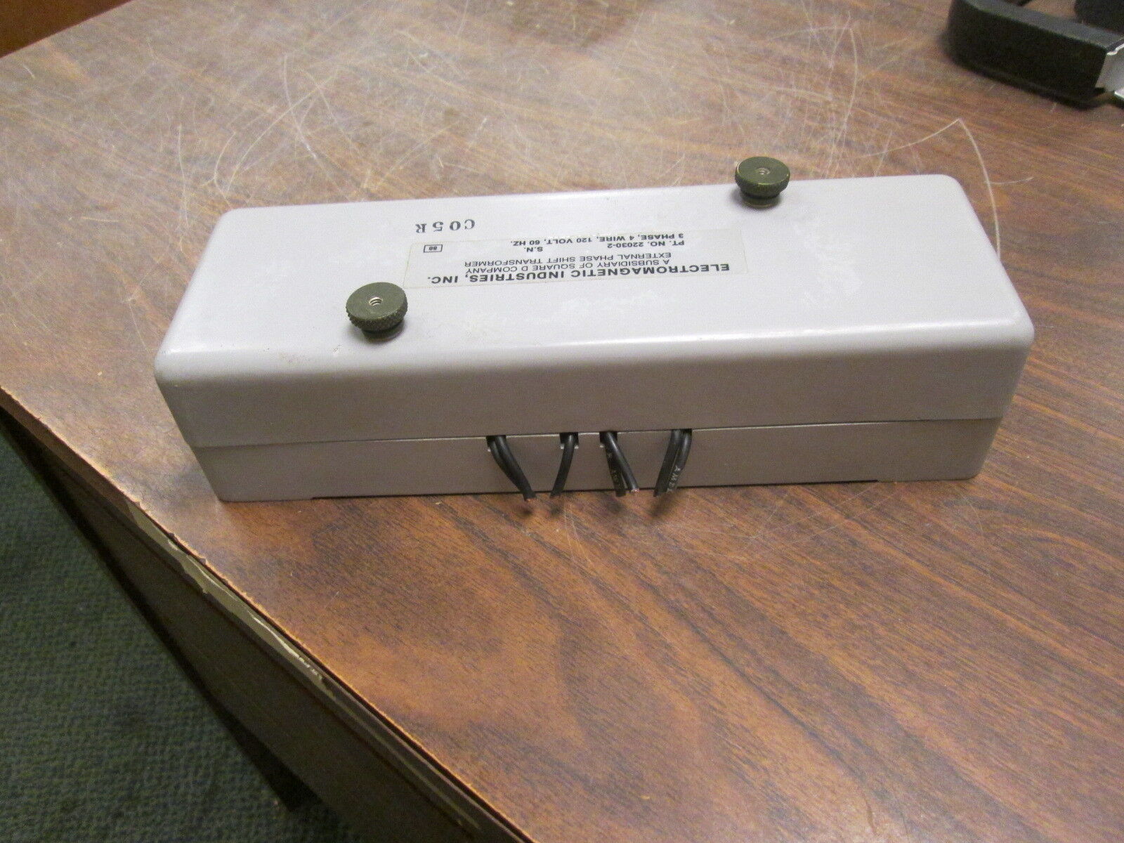 Electromagnetic Industries External Phase Shift Transformer 22030-2 120V 3Ph 4W