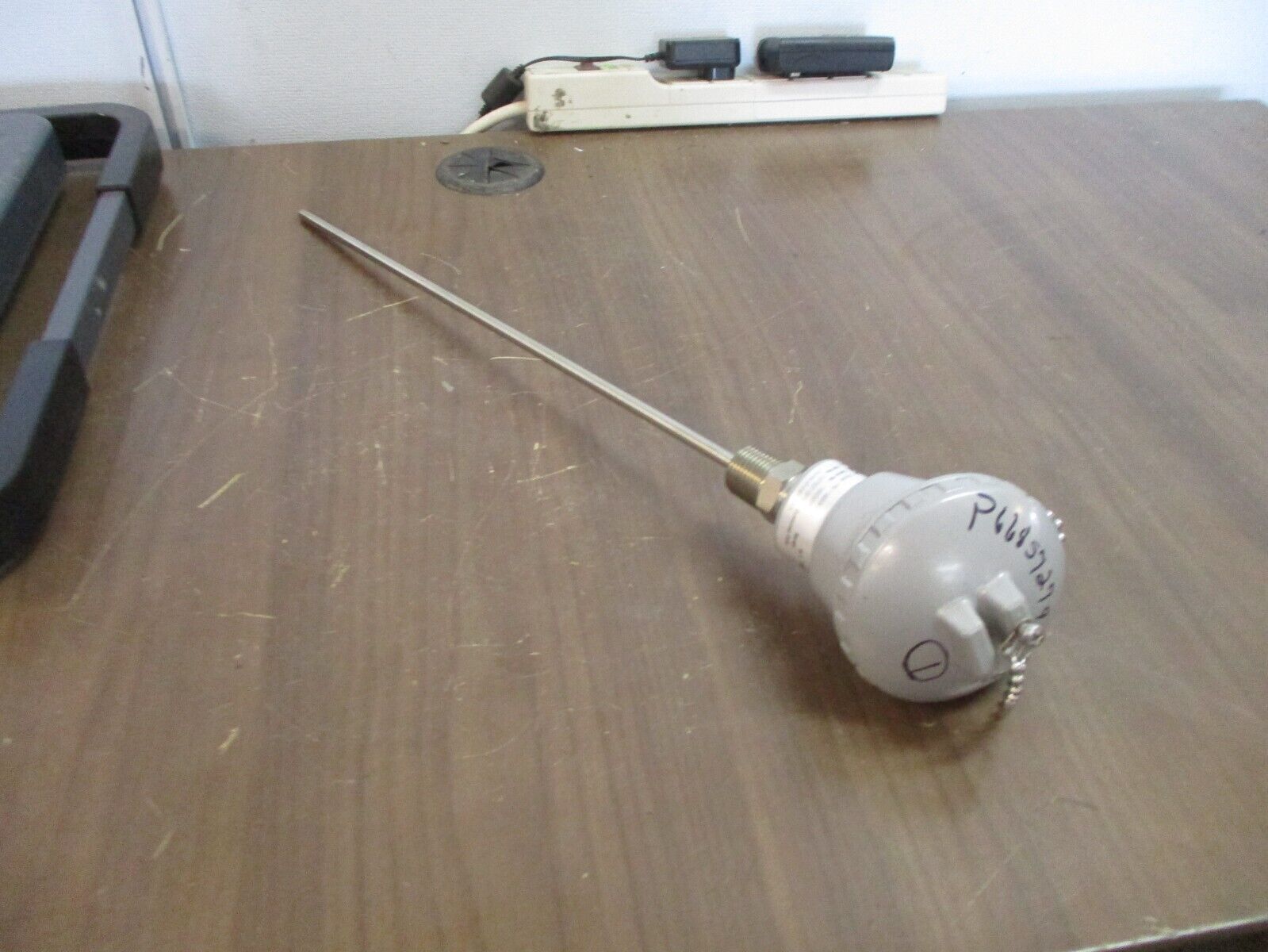 Foxboro Temperature Probe PR-13BSS-014 *Missing 3 Terminal Screws* Used