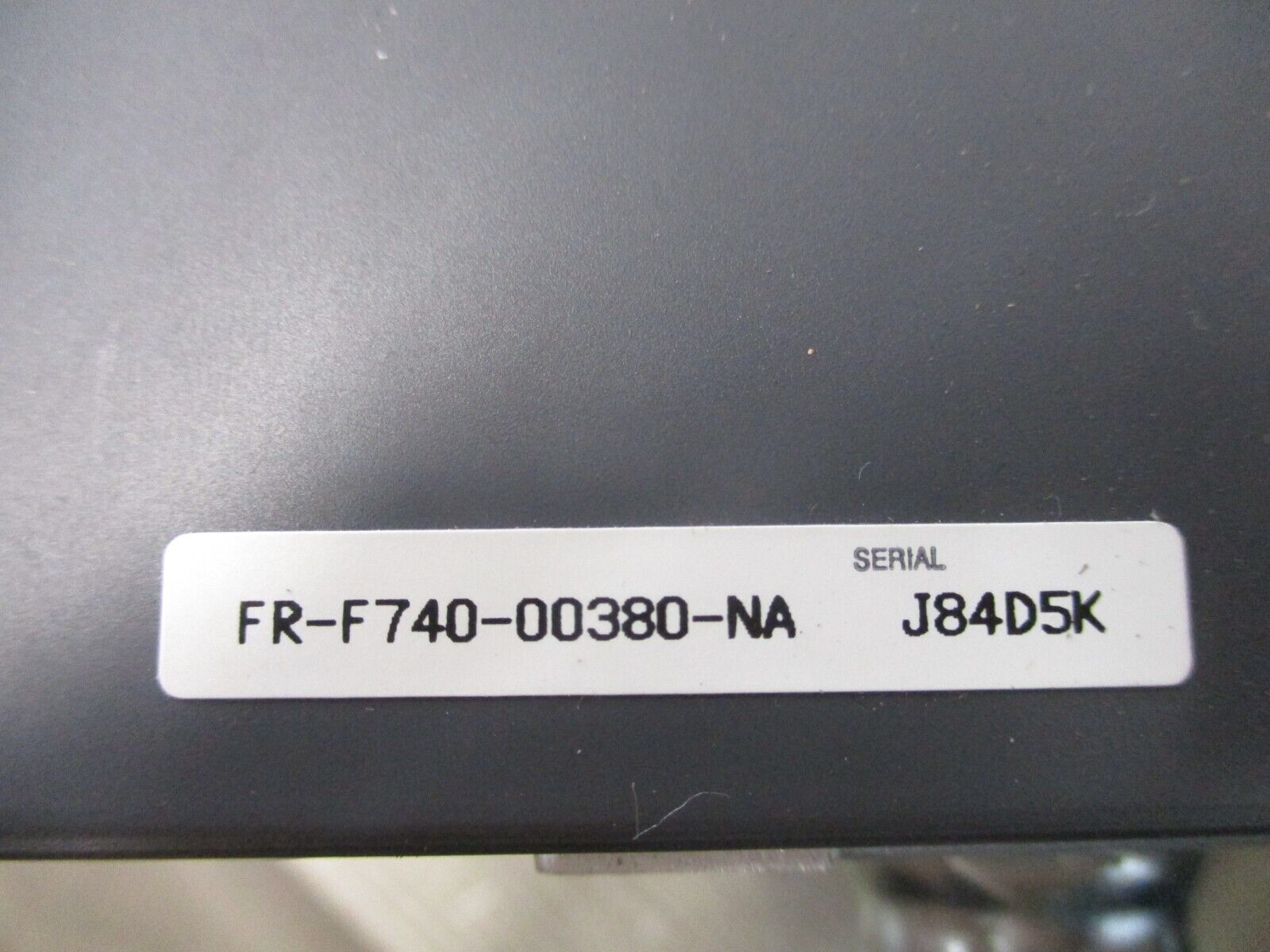 Mitsubishi F700 AC Drive FR-F740-00380-NA 25HP 3PH Input: Output: W/Keypad Used