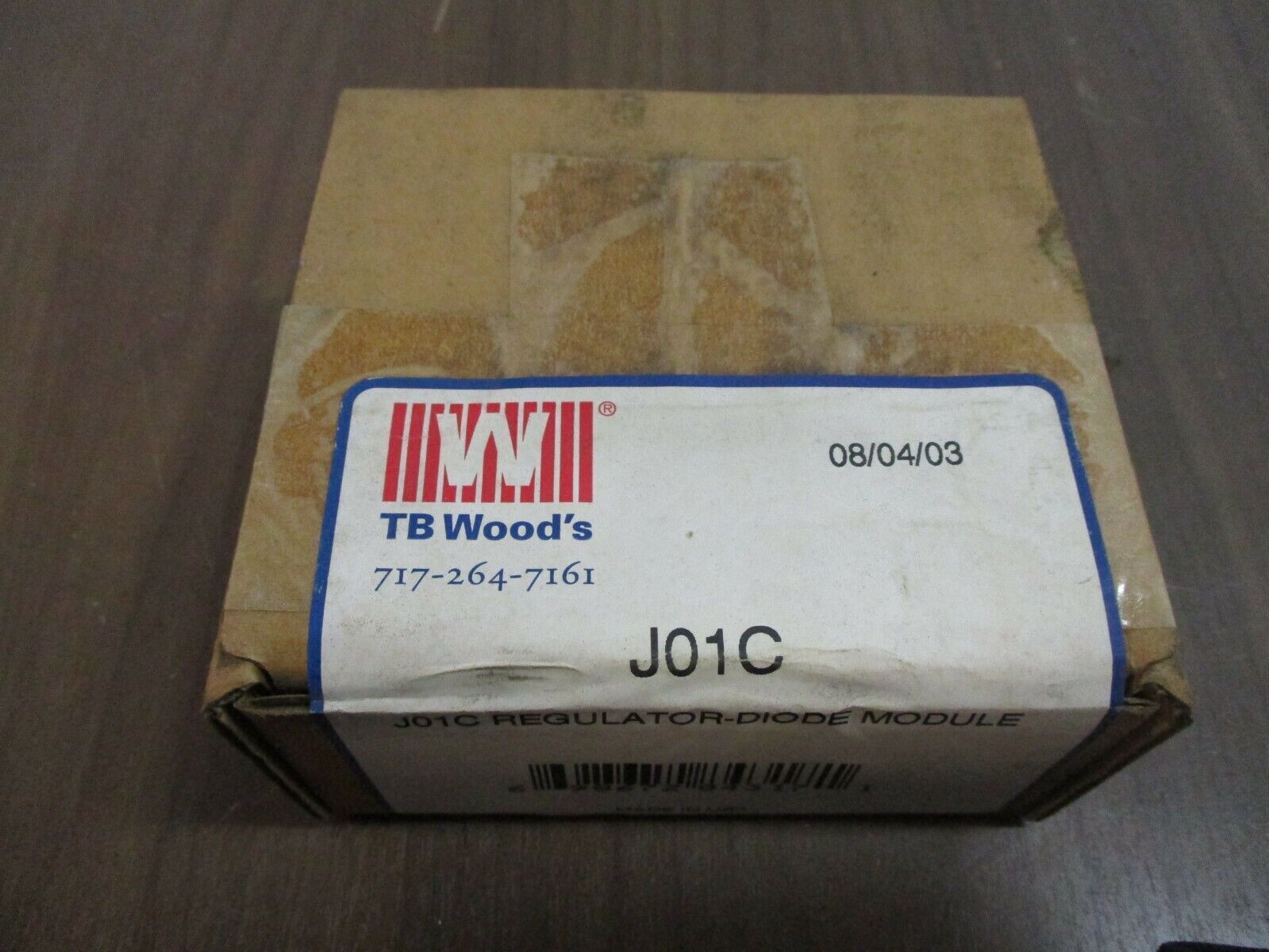TB Woods Regulator-Diode Module J01C New Surplus