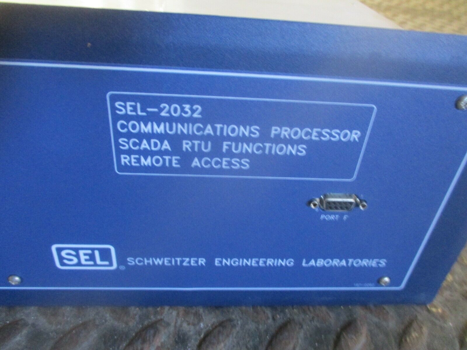 SEL Module SEL-2032 Communications Processor 203233X30XXXXX Used