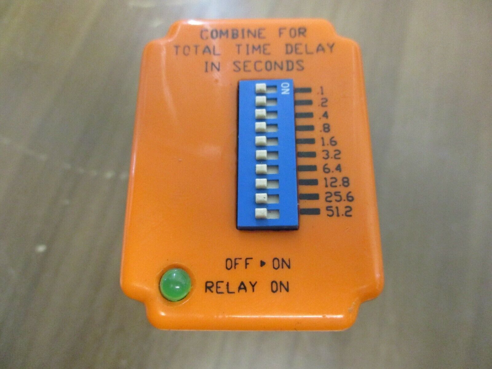 Diversified Electronics Time Delay Relay TBC-120-AAA 120V Range: 0.1-102.3 sec