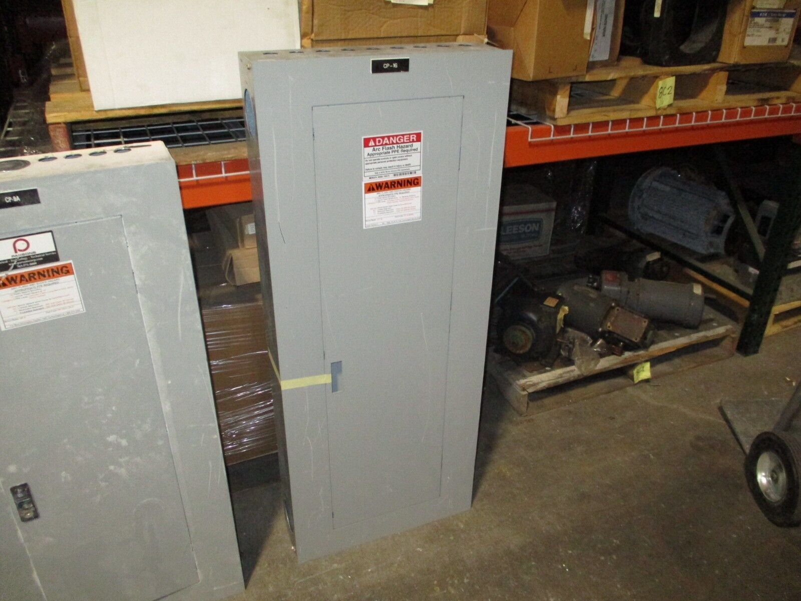 GE Main Lug Breaker Panel AQU3422RCX 225A Max 208/120V 3Ph 4W 42-Slot Used