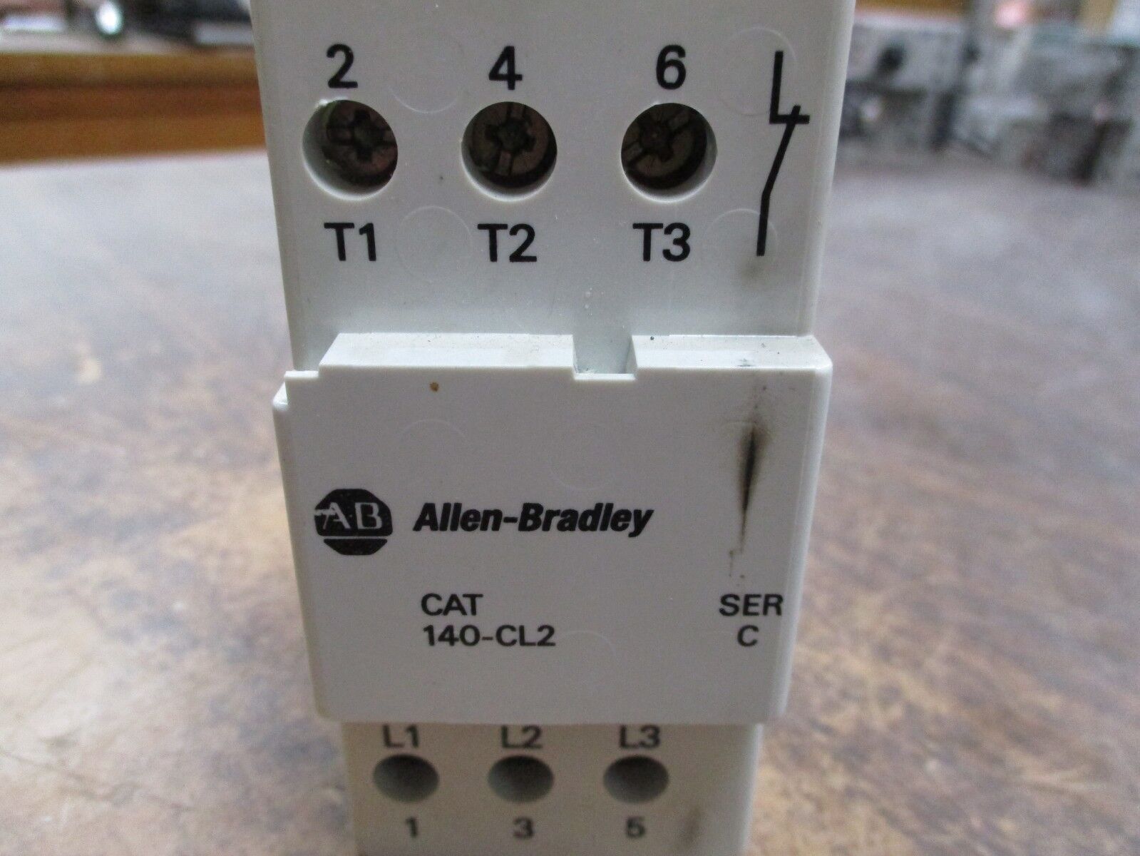 Allen-Bradley Current Limiter 140-CL2 Ser. C 25A 600V Used