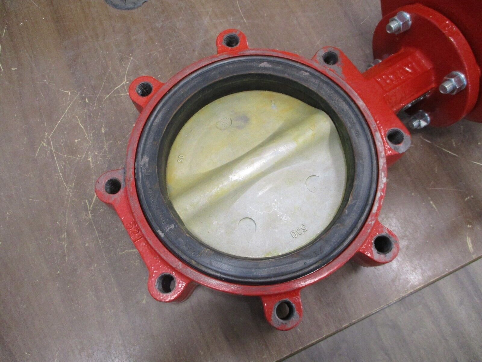 Bray Actuated Butterfly Valve SSL2-C080 70-0201H Size 8" Stem: SS416 Seat: EPDM