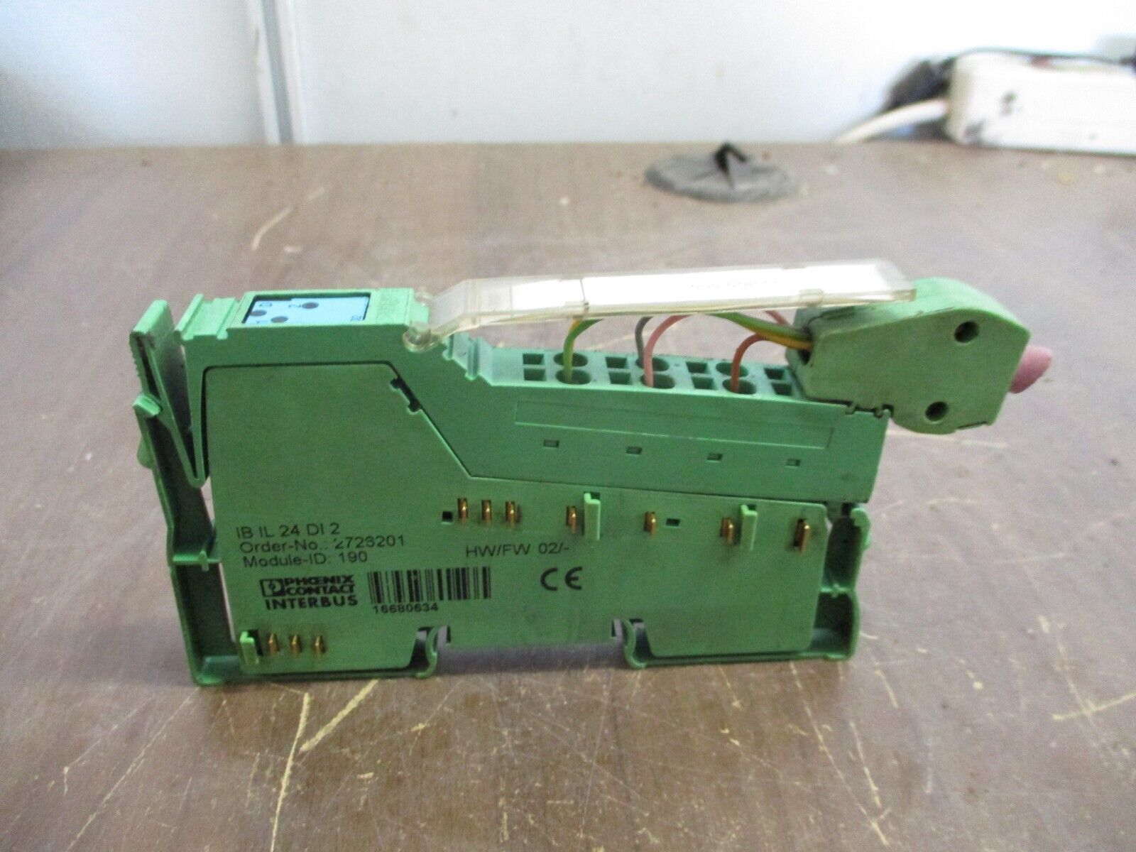 Phoenix Contact Interbus Inline Digital Input Terminal 2726201 IBIL24DI2 HW: 02