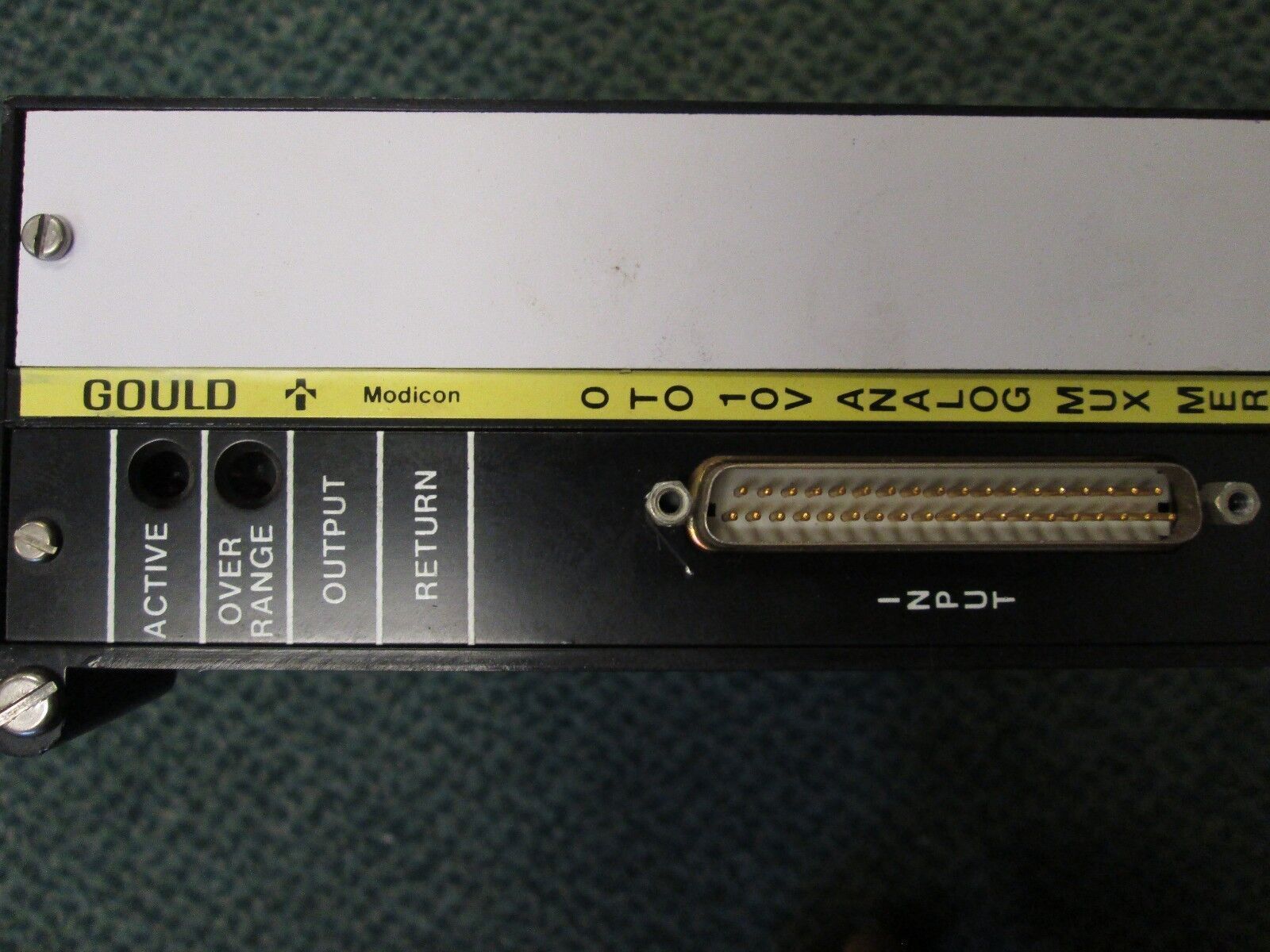 Modicon 0-10 V Analog Relay B2508 Letter 101