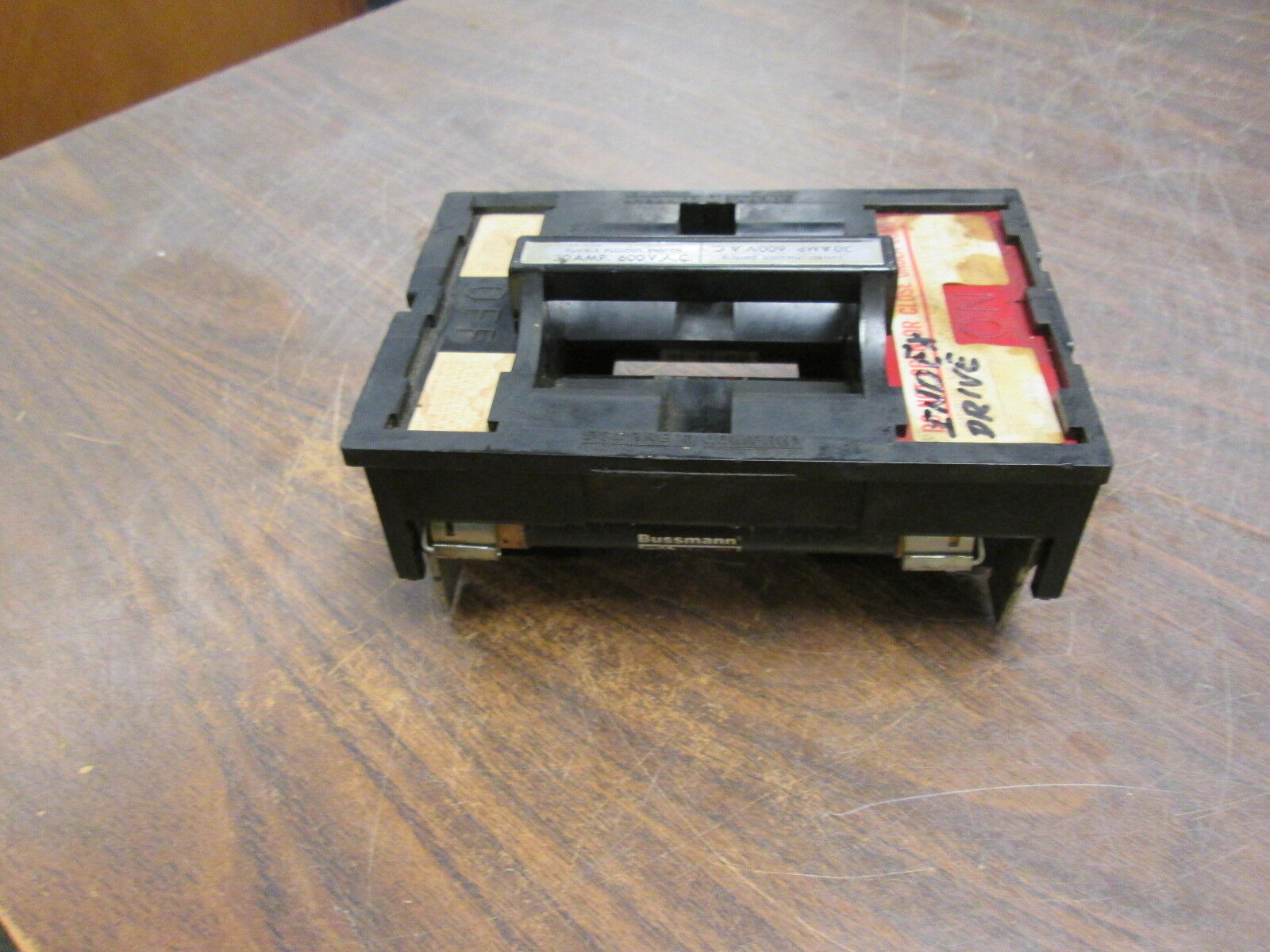 Square D Fuse Pullout 40274-309-01 30A 600V 3P Used
