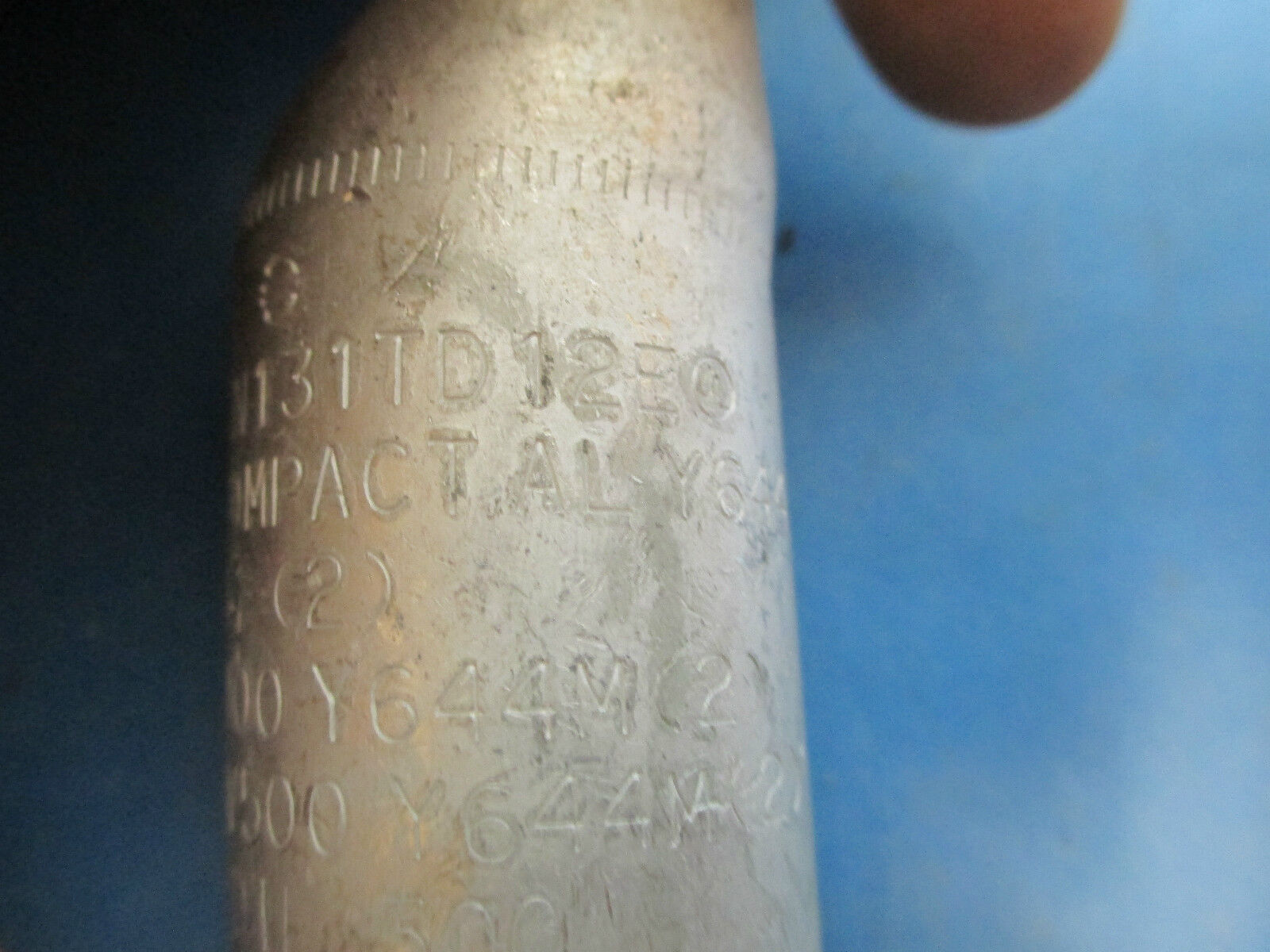 Burndy Compression Lug YA39A1N131TD12E, 500-750 kcmil Pink Die 300, New Surplus!