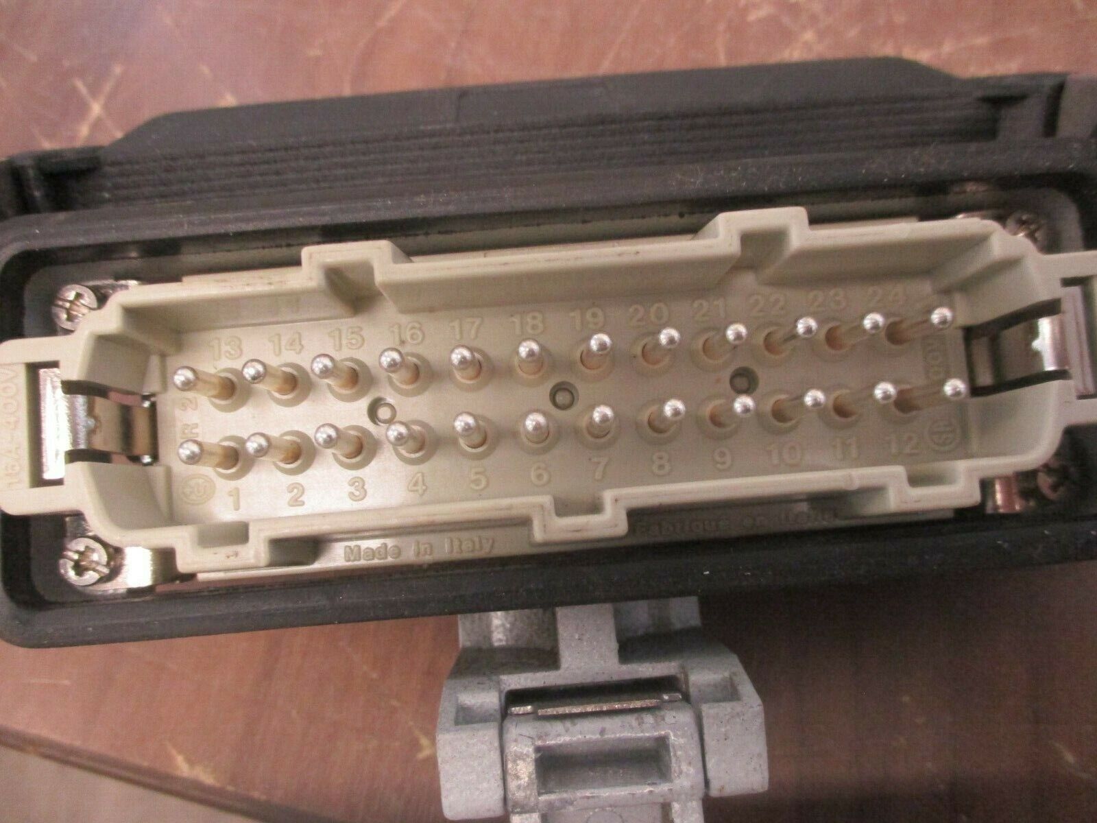 ILME Plug & Connector Set CNM 24 16A 400V 24-Pin Used