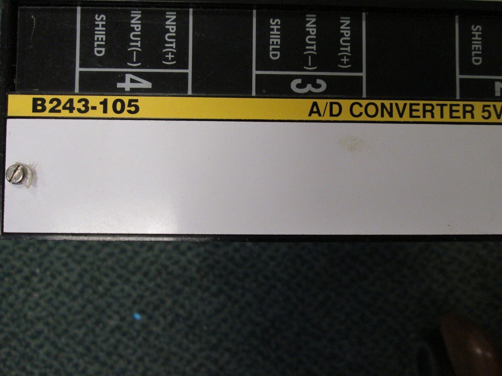 Modicon A/D Converter 5 VDC B243-105