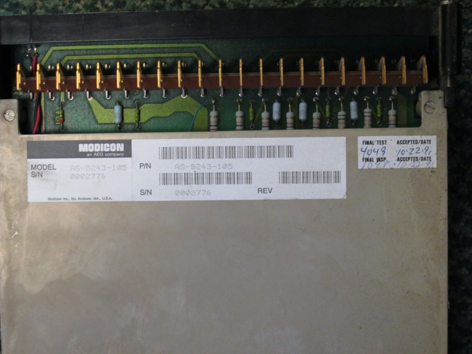 Modicon A/D Converter 5 VDC B243-105