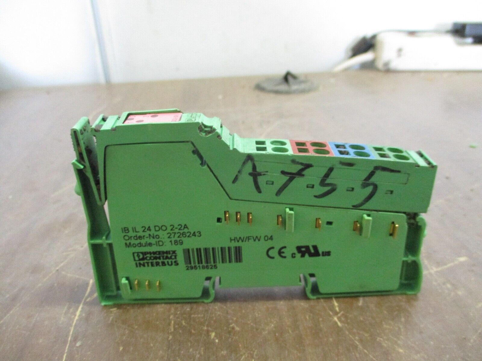 Phoenix Contact Interbus Inline Digital Output Terminal 2726243 IBIL24DO 2-2A