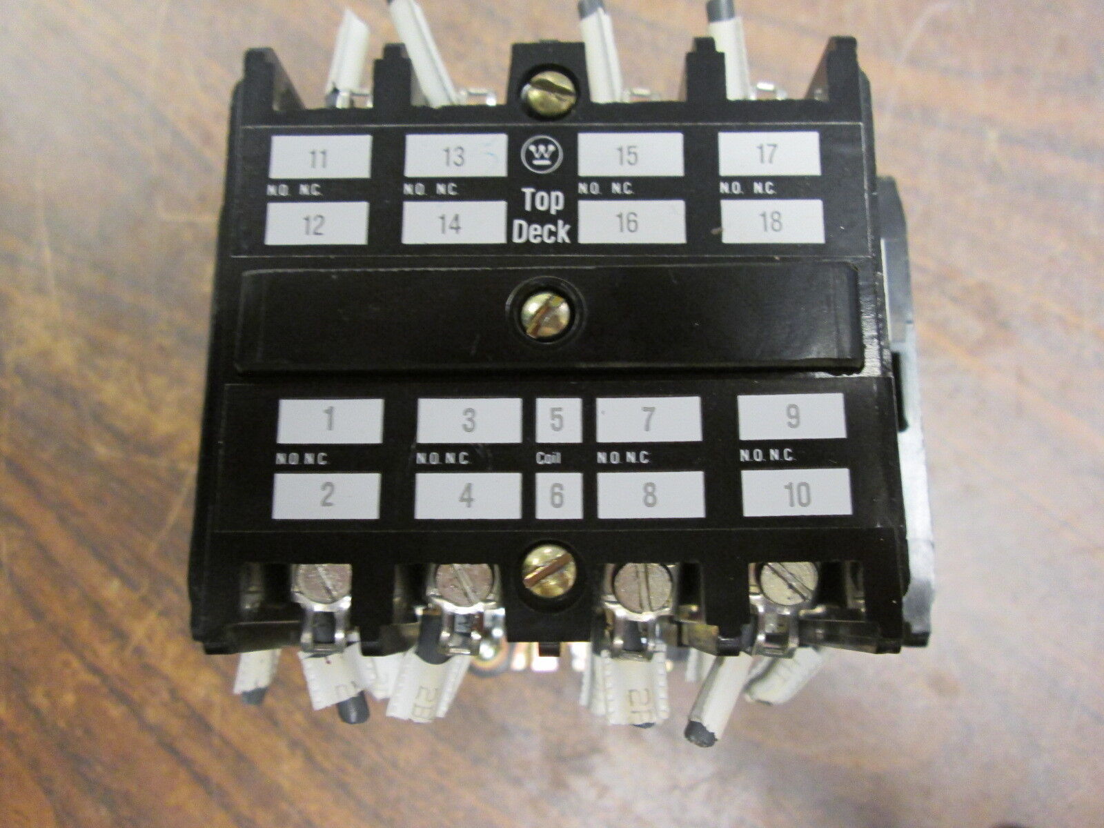 Westinghouse Control Relay w/ 4 Pole Adder AR6A 766A026G01 120V Coil 10A 600V