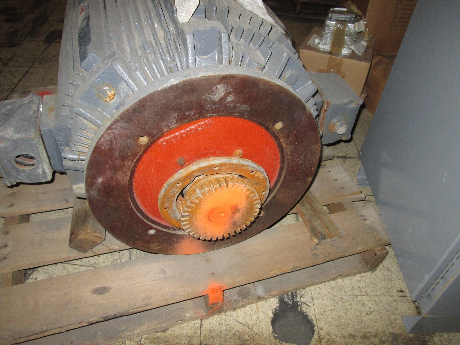 Westinghouse Motor TBFC 200HP 1800 RPM 449HPH Frame 2300V 45A