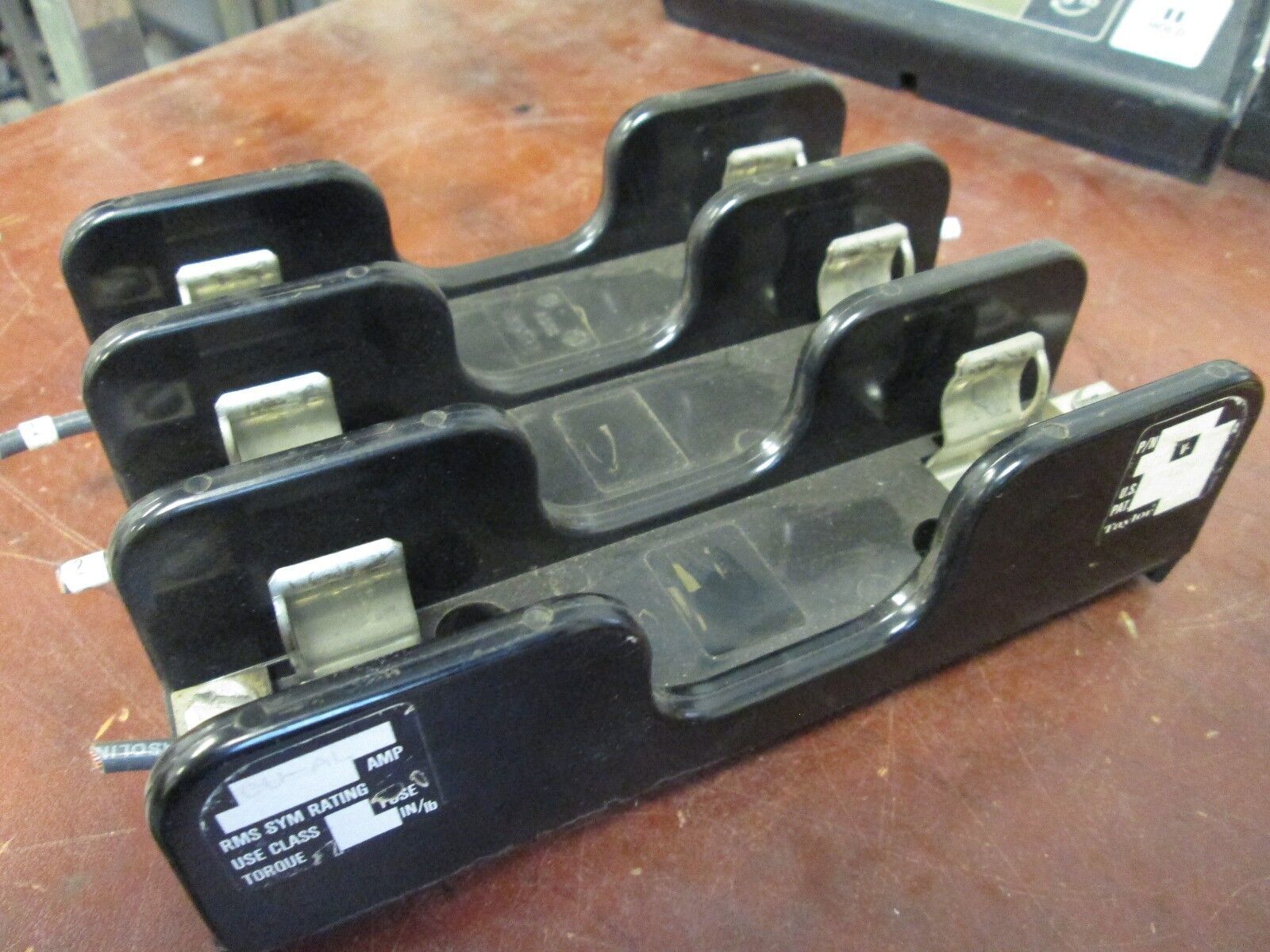 Taylor/Gould Fuse Block 60303 30A 600V *Lot of 2* Used