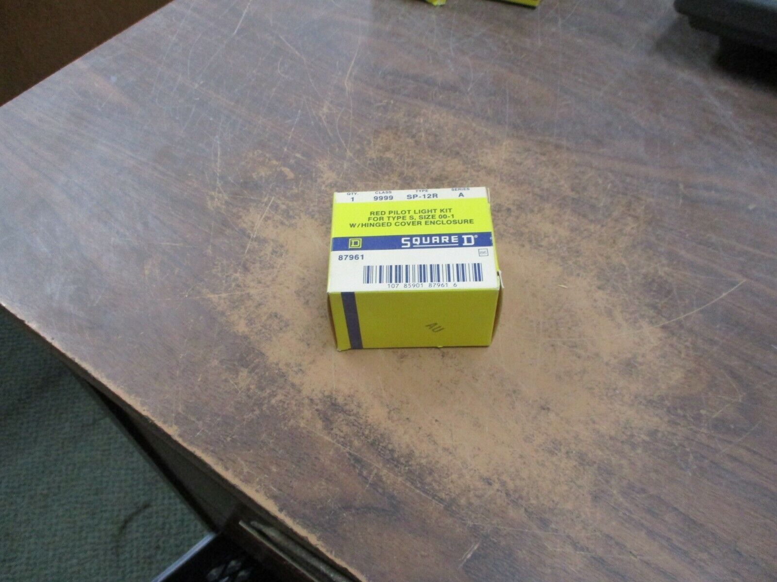 Square D Red Pilot Light Kit 9999 SP-12R Ser A For Type S, Size 00-1 New Surplus