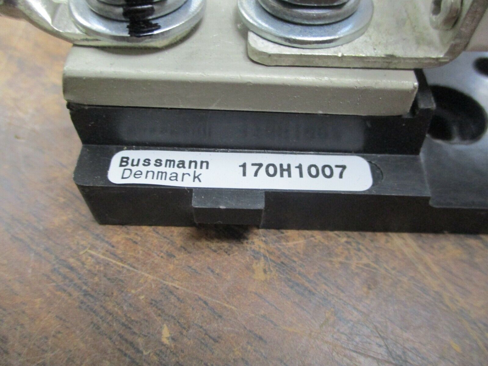 Bussmann Fuse w/ Fuse Holder 170M1369 160A 660V Used