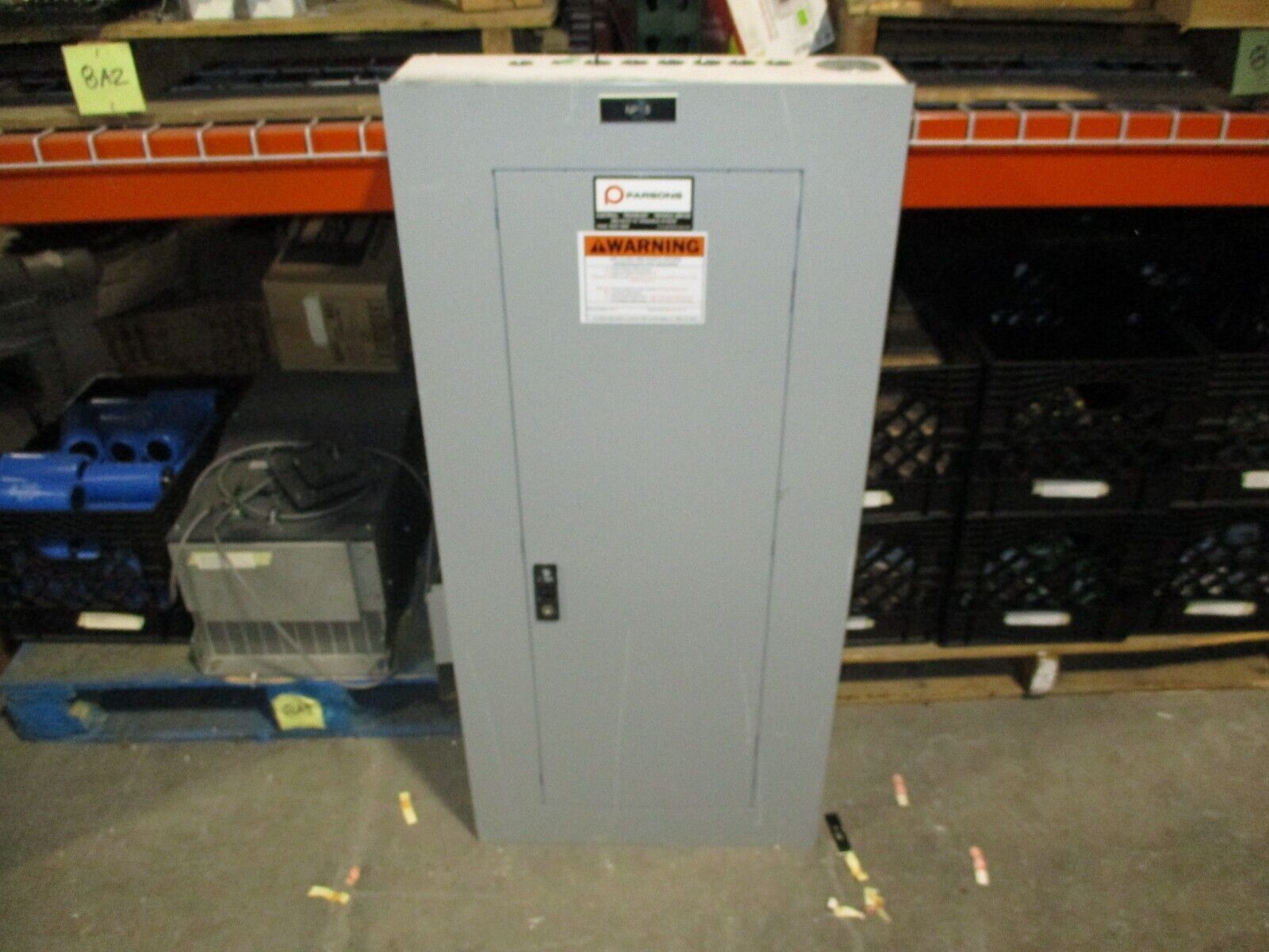 GE Main Breaker Circuit Breaker Panel AQF3421ATX 125A Max, 100A Main 208/120V