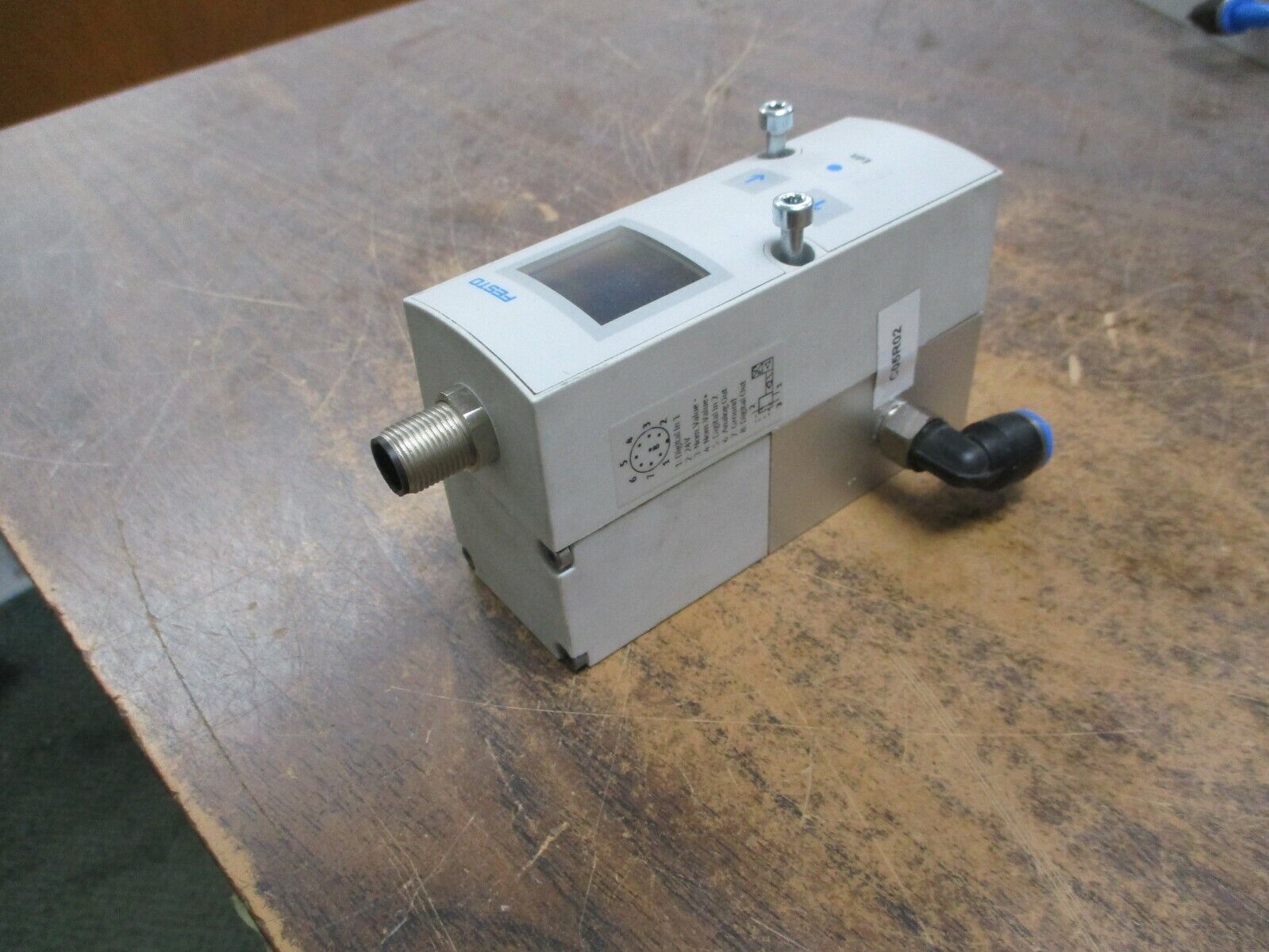 Festo Proprtional Pressure Regulator VPPM-6L-L-1-G18-0L6H-A4P-C1 24V 300mA 8 Bar